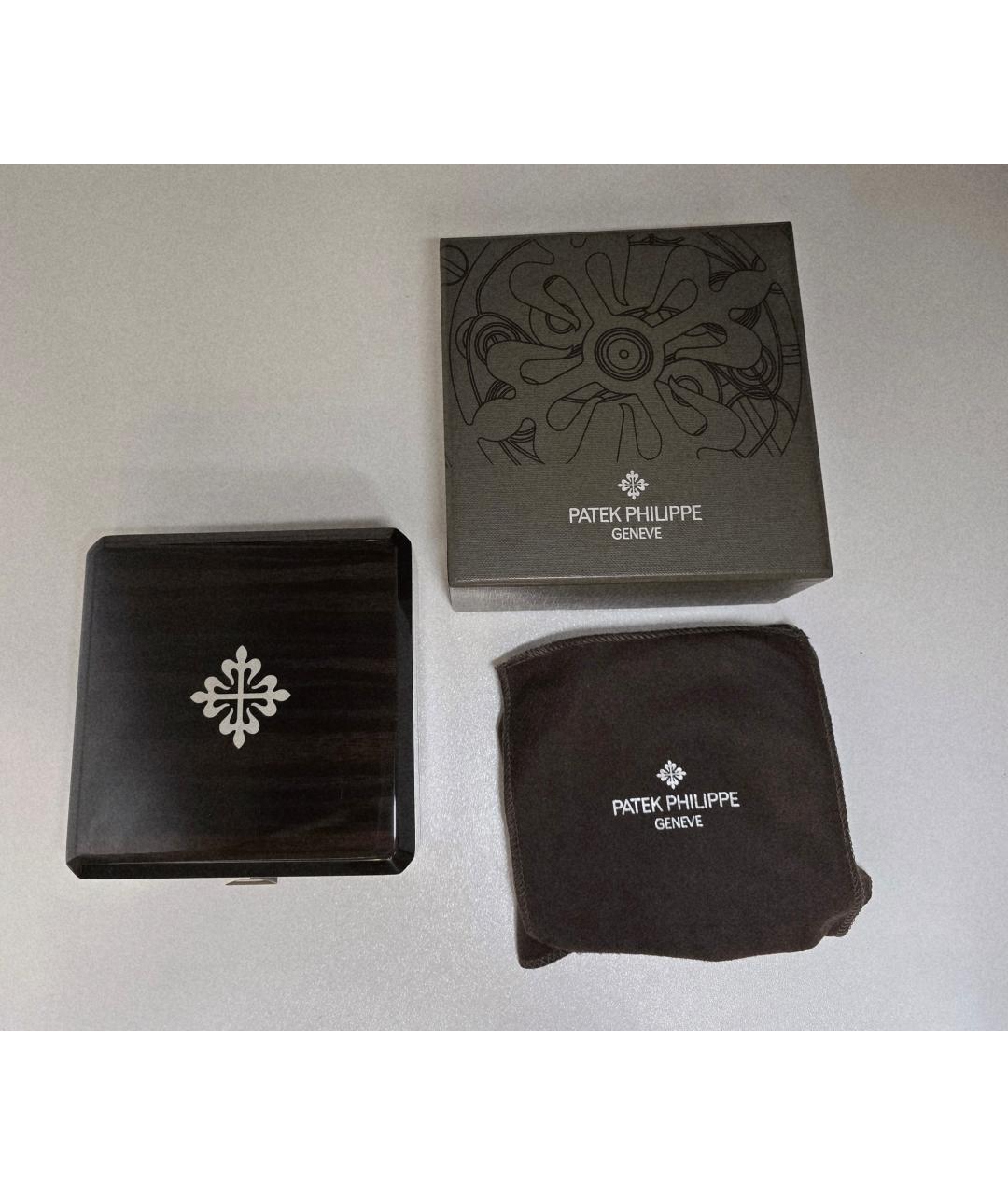 PATEK PHILIPPE Белые запонки из белого золота, фото 4