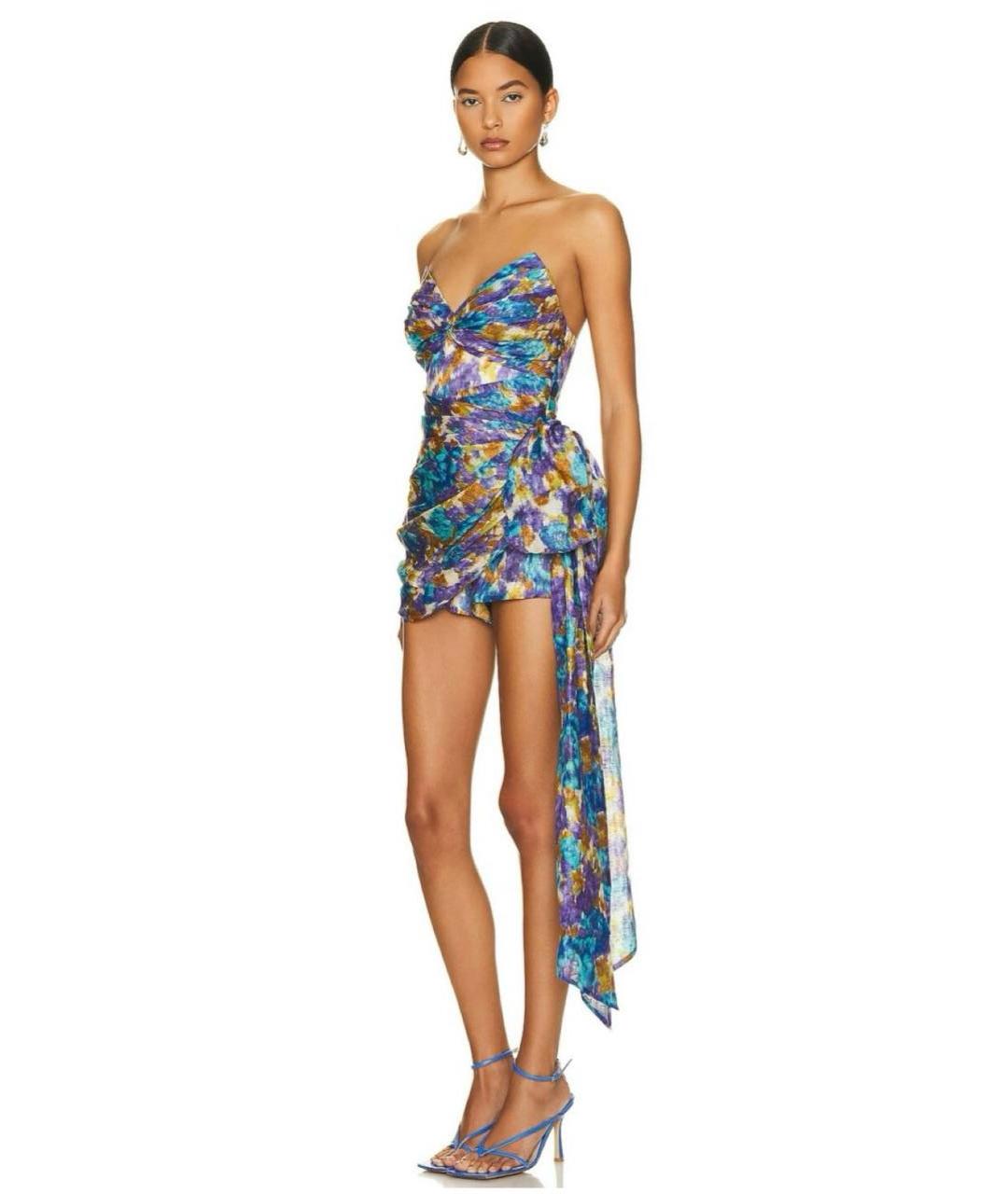 ZIMMERMANN Мульти льняной комбинезон, фото 3