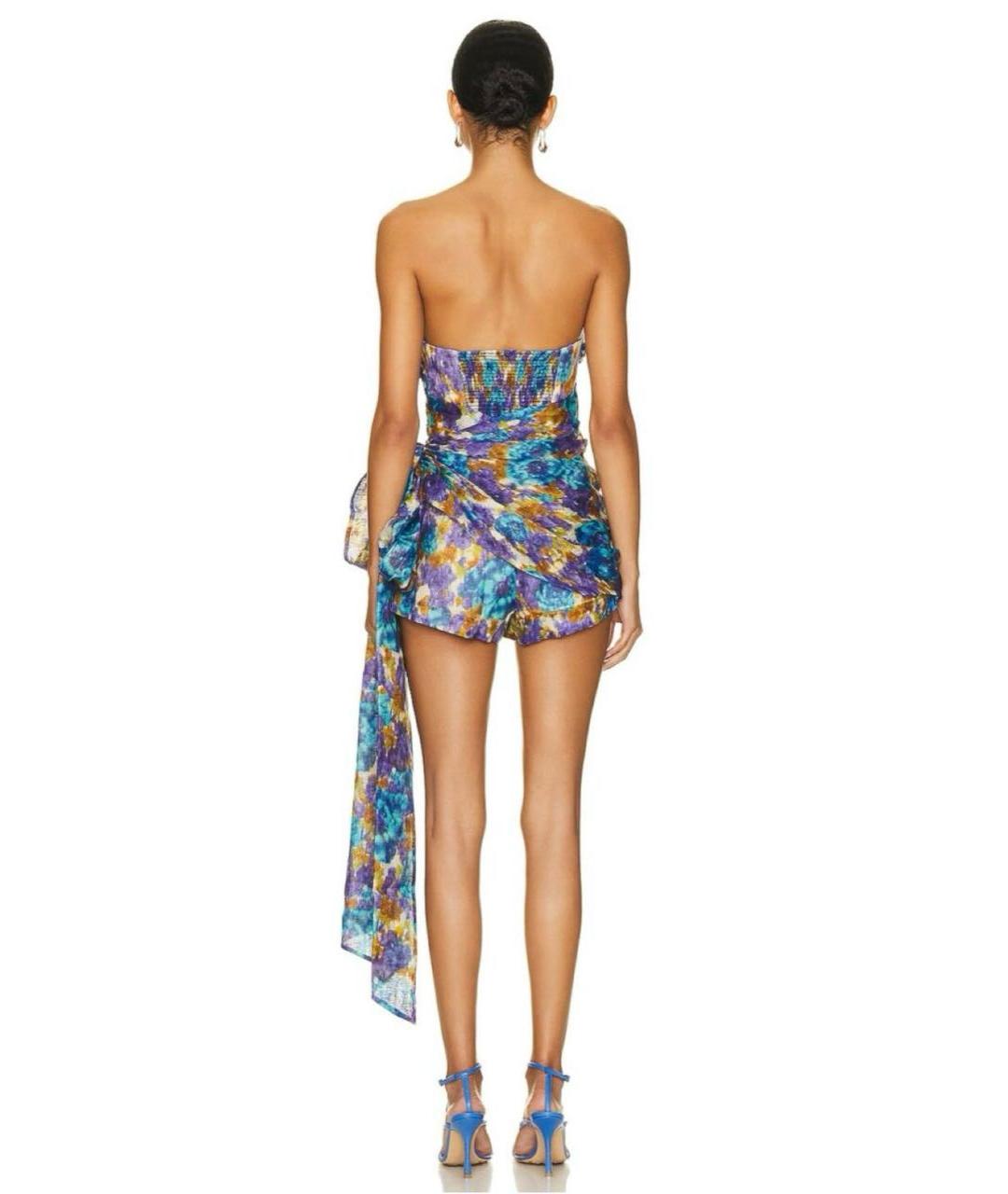 ZIMMERMANN Мульти льняной комбинезон, фото 4