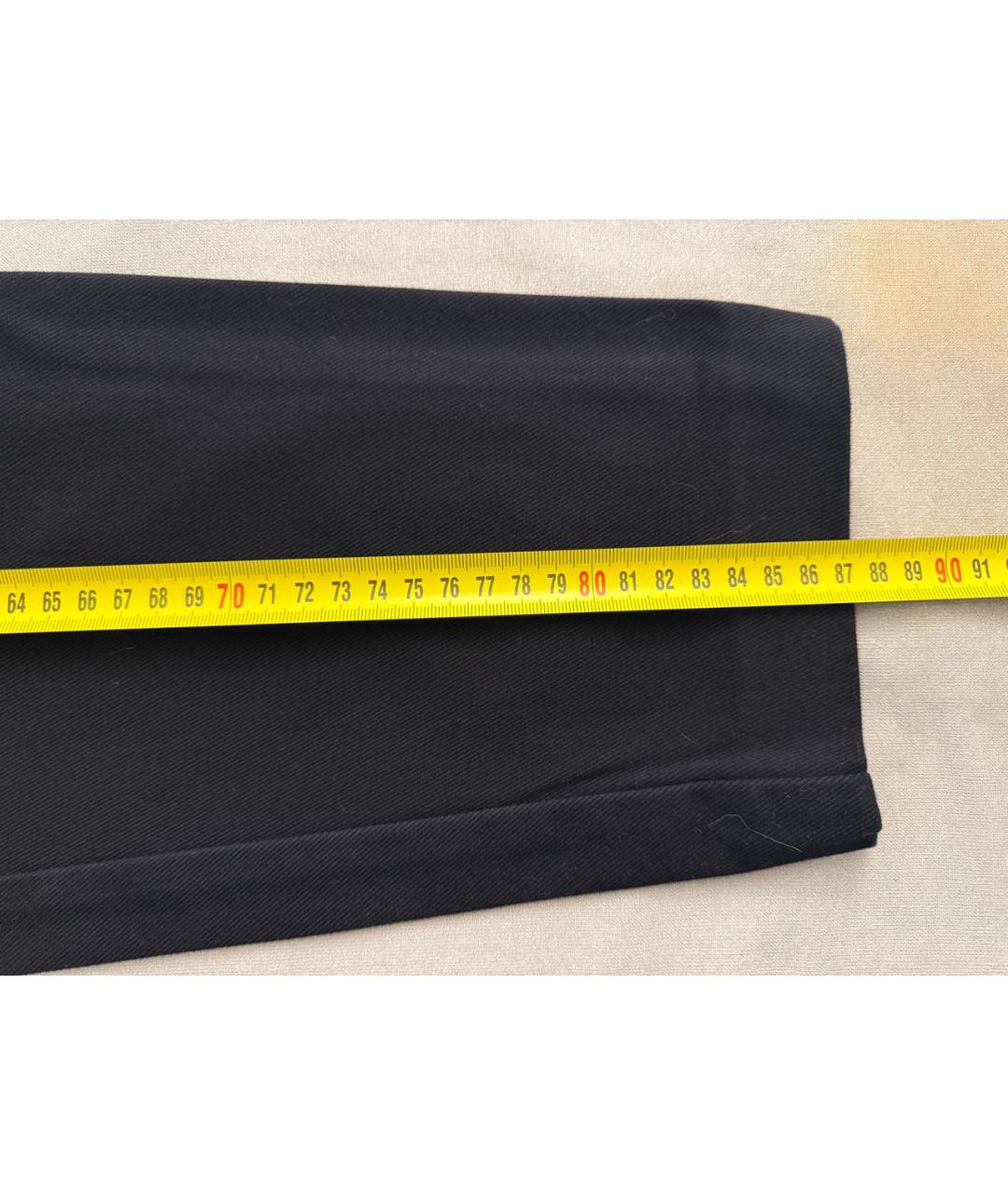 LOVE MOSCHINO Черные велюровые кюлоты, фото 5