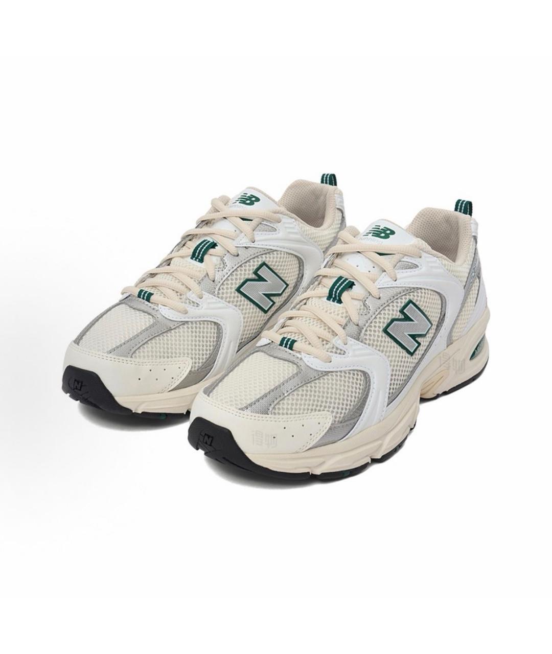 NEW BALANCE Бежевые текстильные кроссовки, фото 2