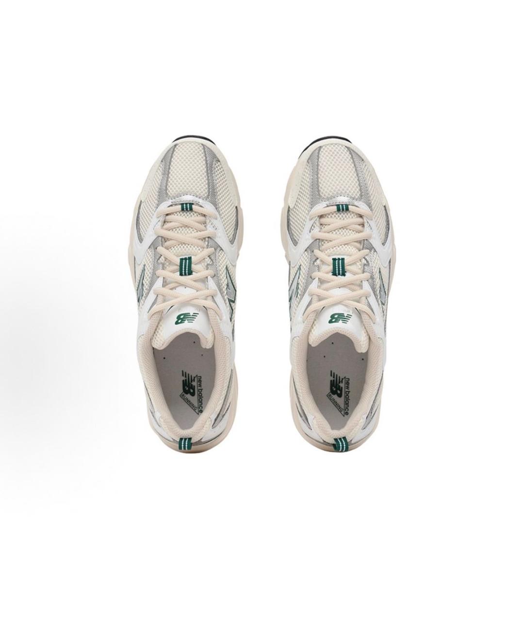 NEW BALANCE Бежевые текстильные кроссовки, фото 3