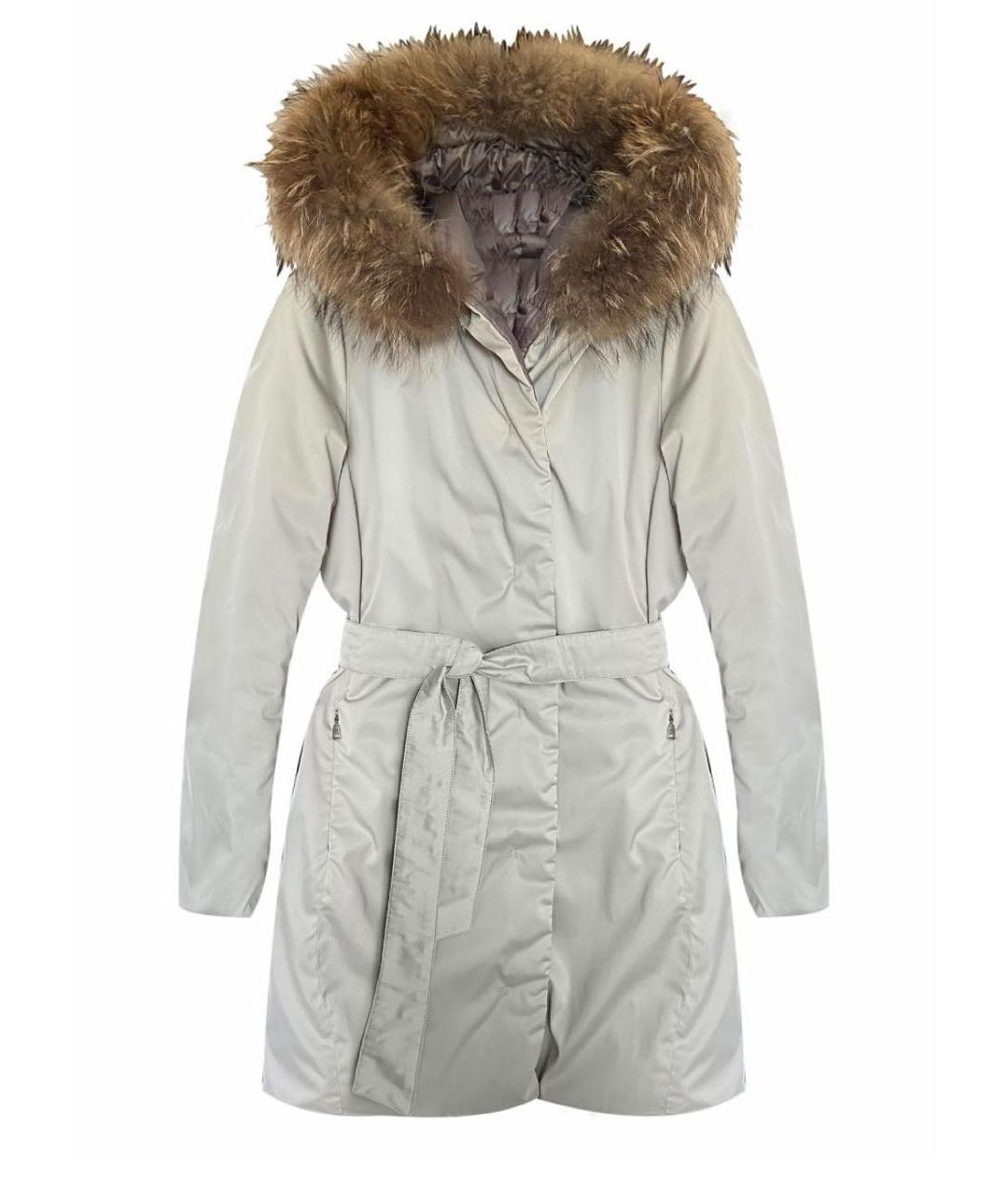 WEEKEND MAX MARA Бежевый пуховик, фото 1