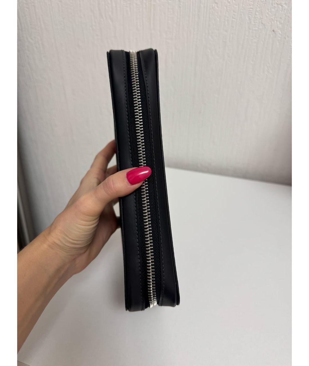 LOUIS VUITTON Темно-синяя барсетка, фото 3