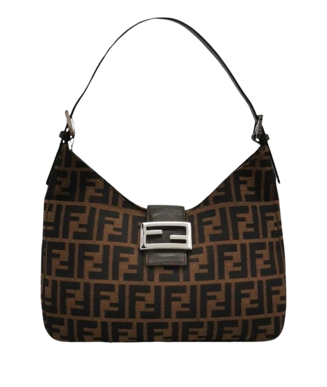 FENDI Коричневая сумка через плечо, фото 1