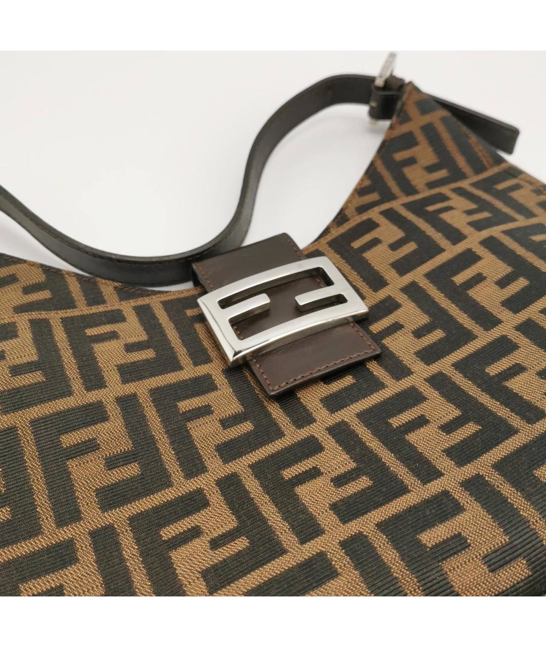 FENDI Коричневая сумка через плечо, фото 6