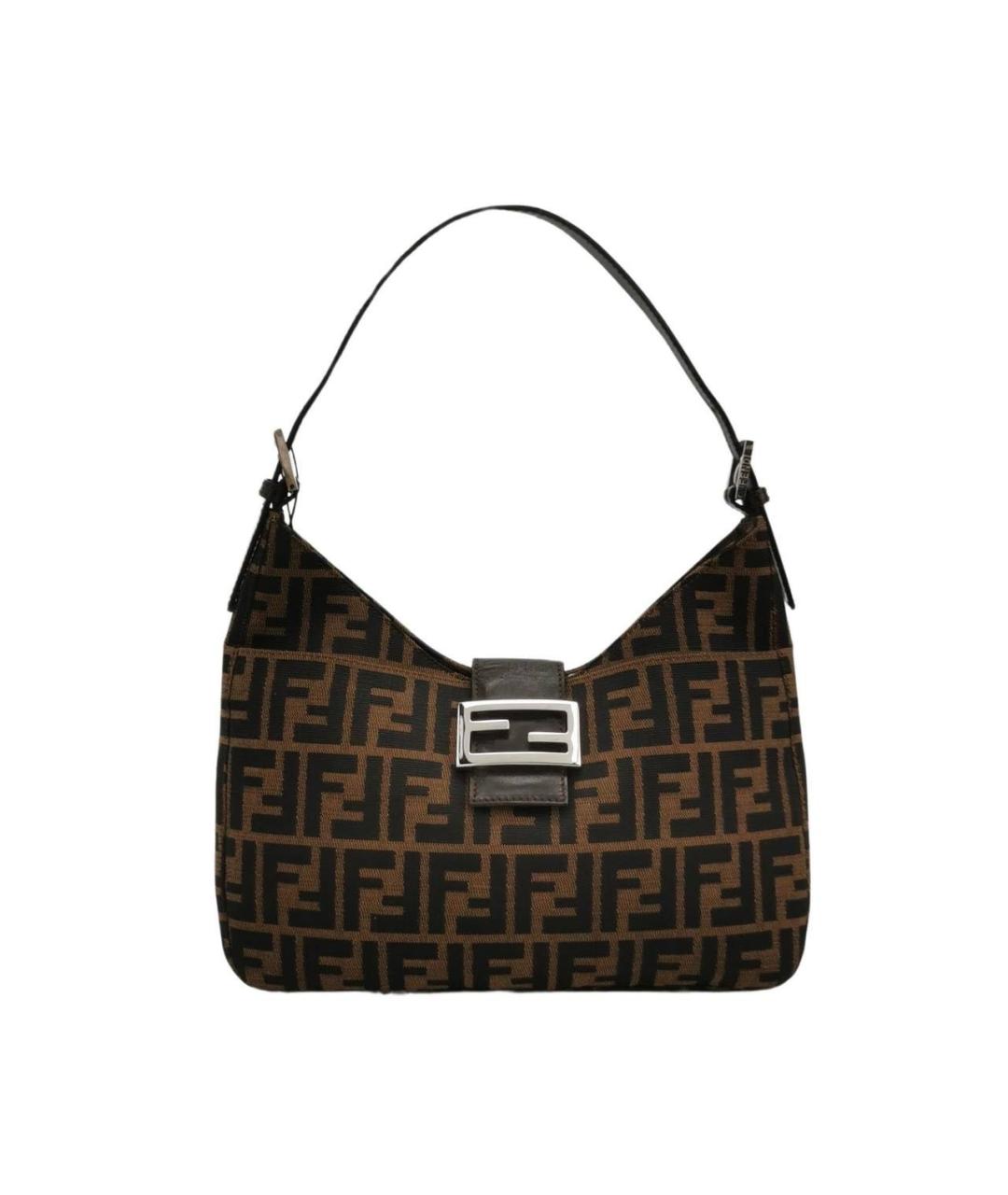 FENDI Коричневая сумка через плечо, фото 8