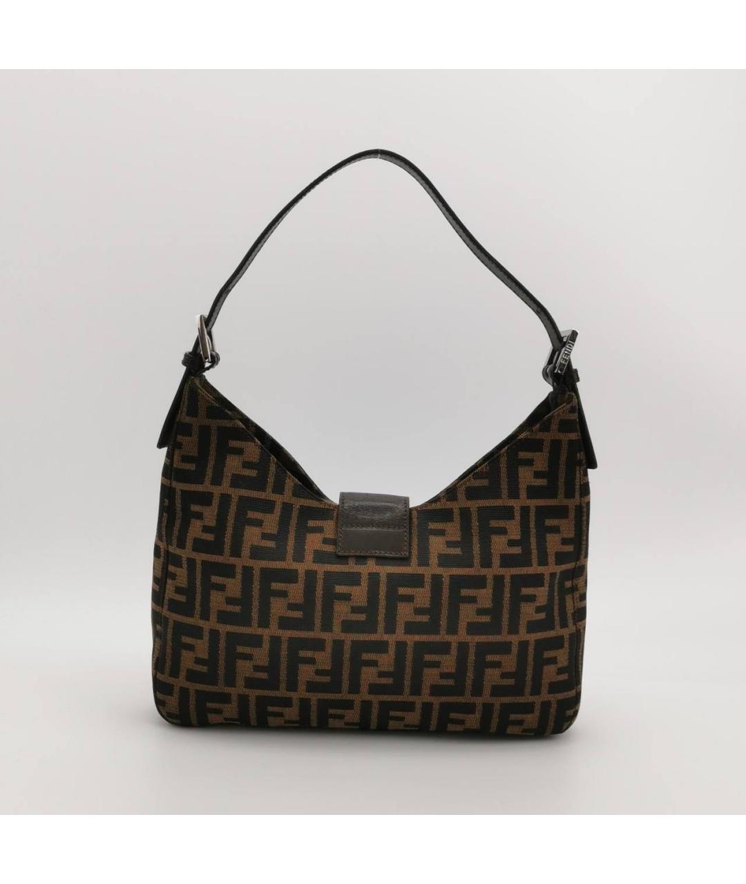 FENDI Коричневая сумка через плечо, фото 3