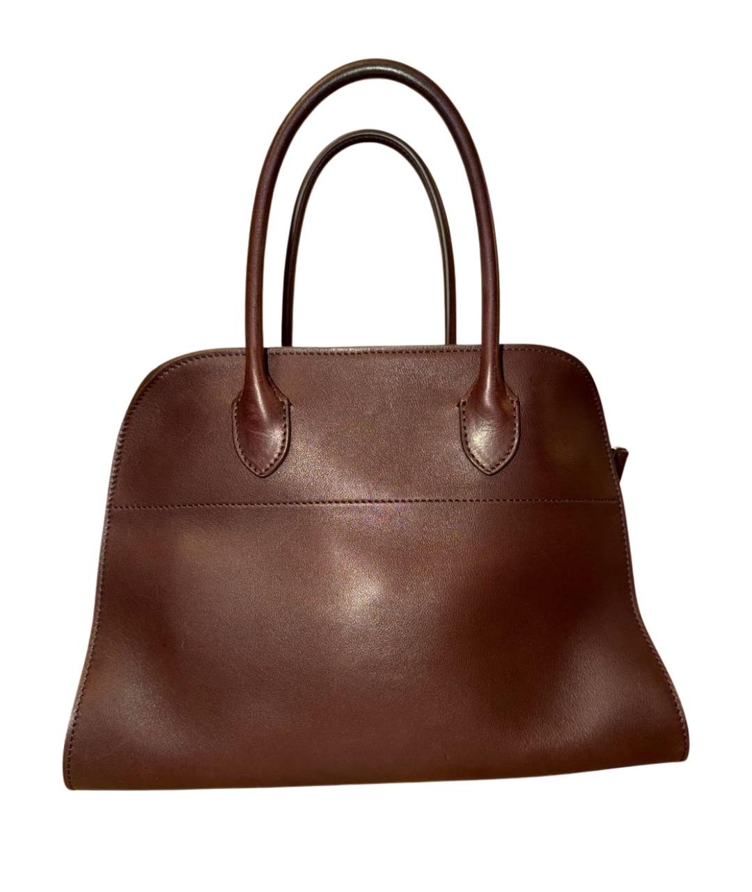 THE ROW Коричневая кожаная сумка через плечо, фото 1