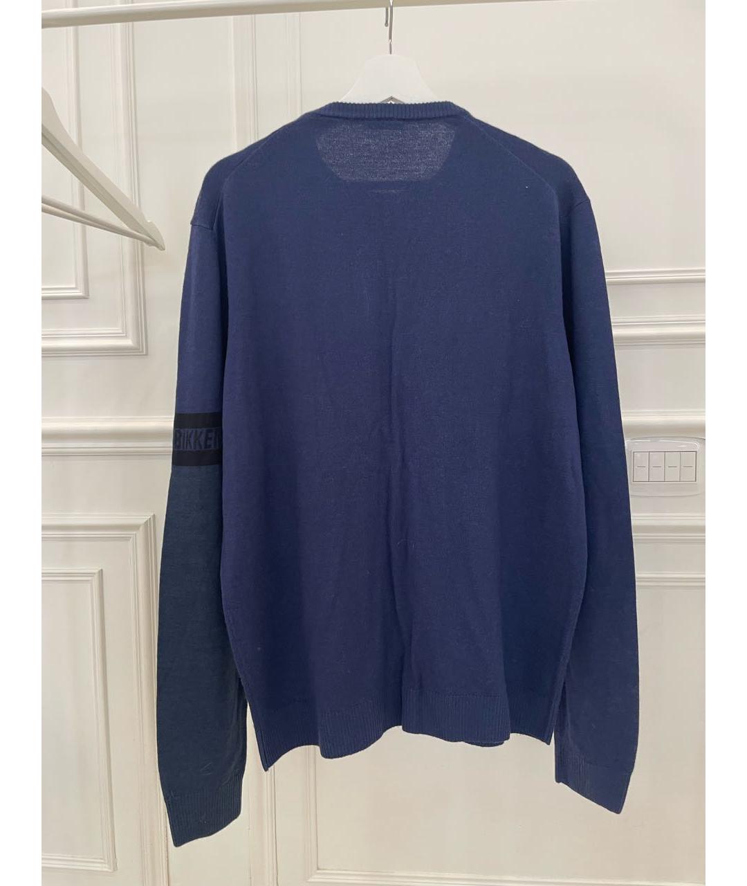BIKKEMBERGS Темно-синий джемпер / свитер, фото 2