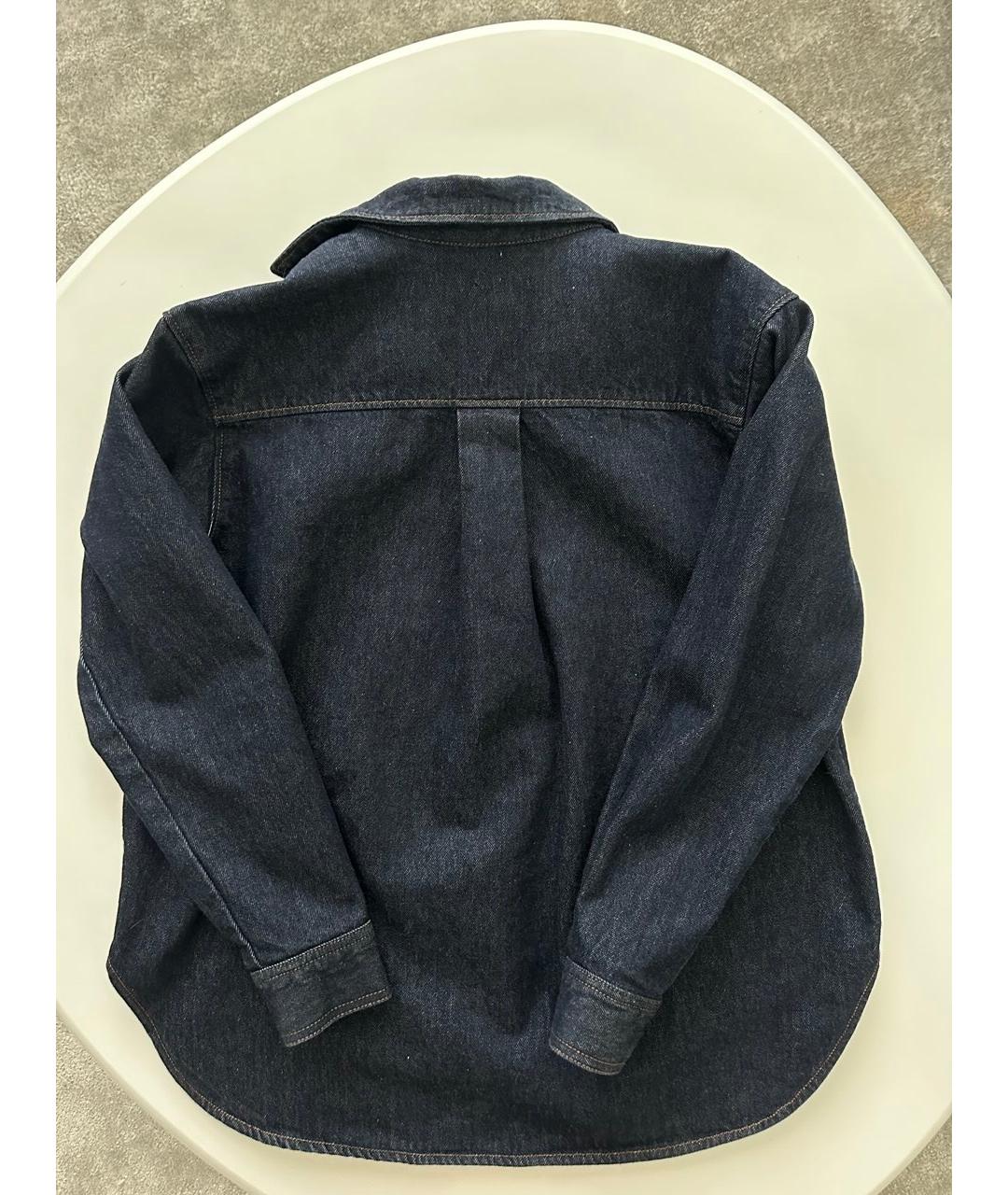 TOTEME Синяя деним рубашка, фото 2