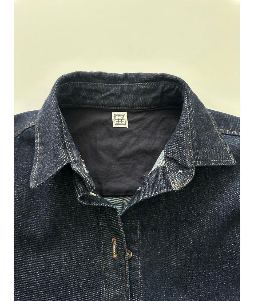 TOTEME Синяя деним рубашка, фото 3