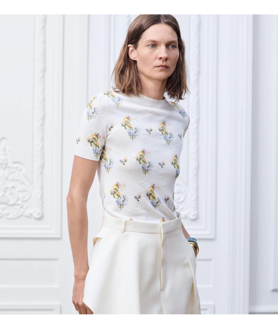 CHRISTIAN DIOR Бежевая футболка, фото 2