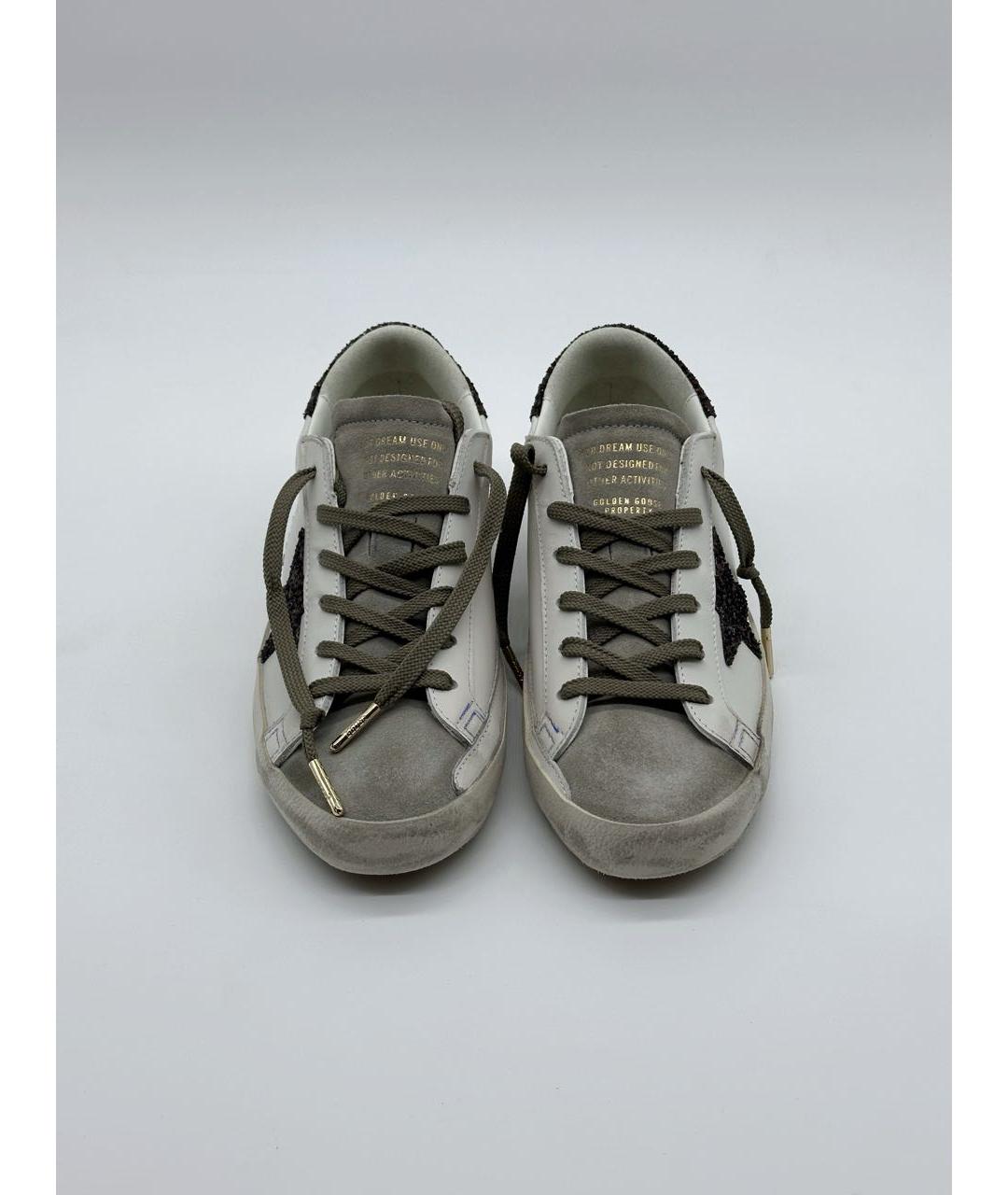 GOLDEN GOOSE DELUXE BRAND Мульти кожаные кеды, фото 2