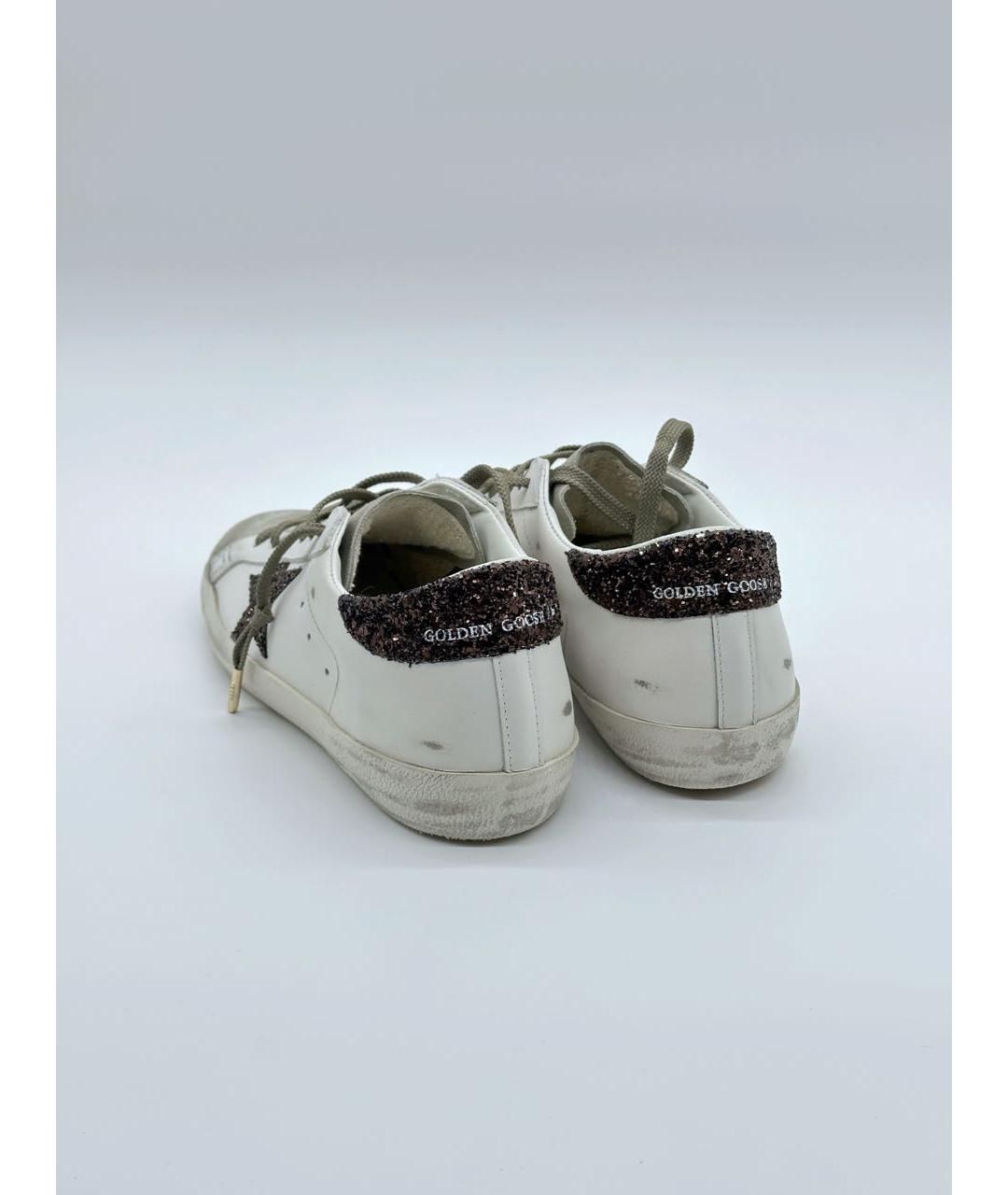 GOLDEN GOOSE DELUXE BRAND Мульти кожаные кеды, фото 4