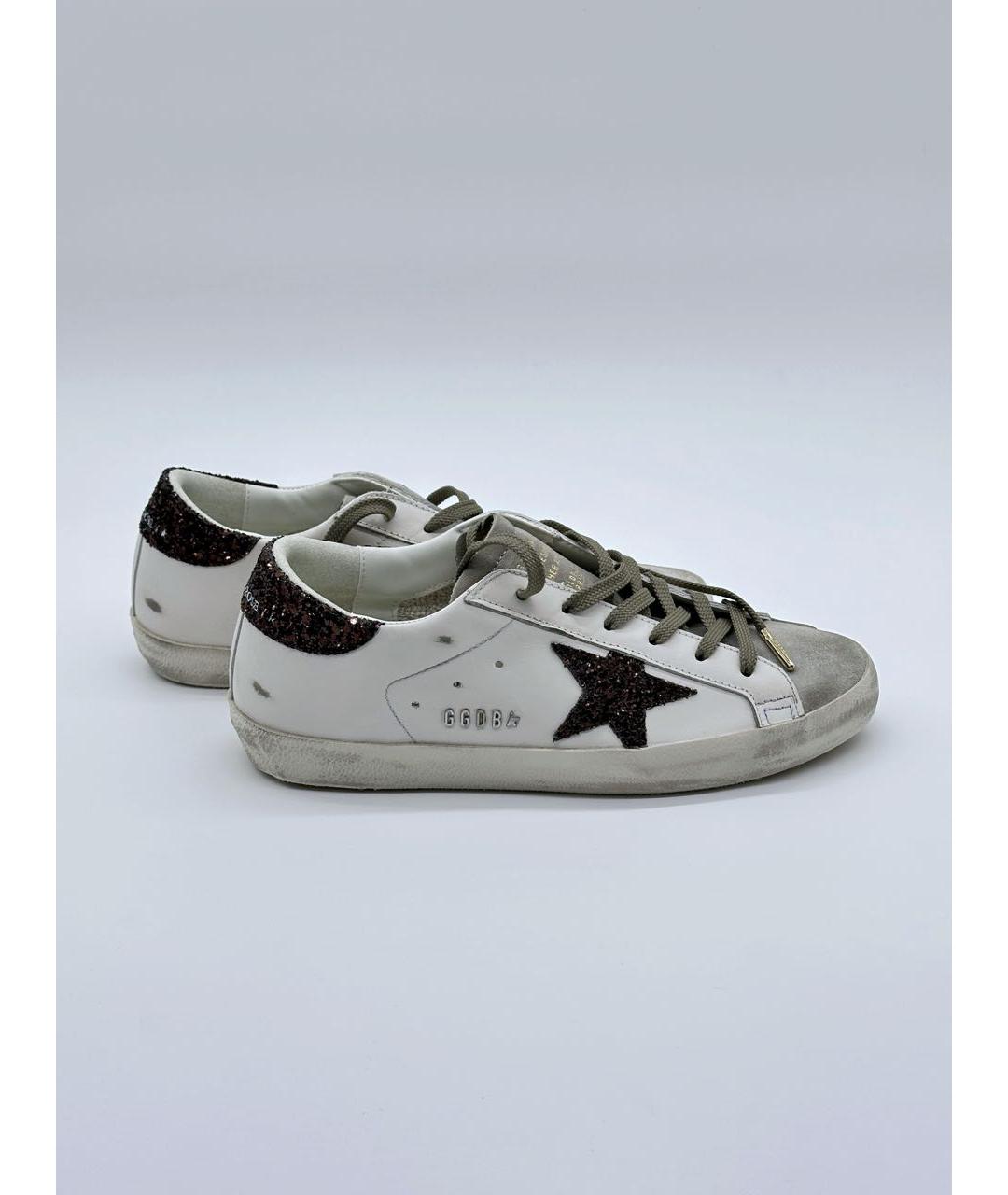 GOLDEN GOOSE DELUXE BRAND Мульти кожаные кеды, фото 5