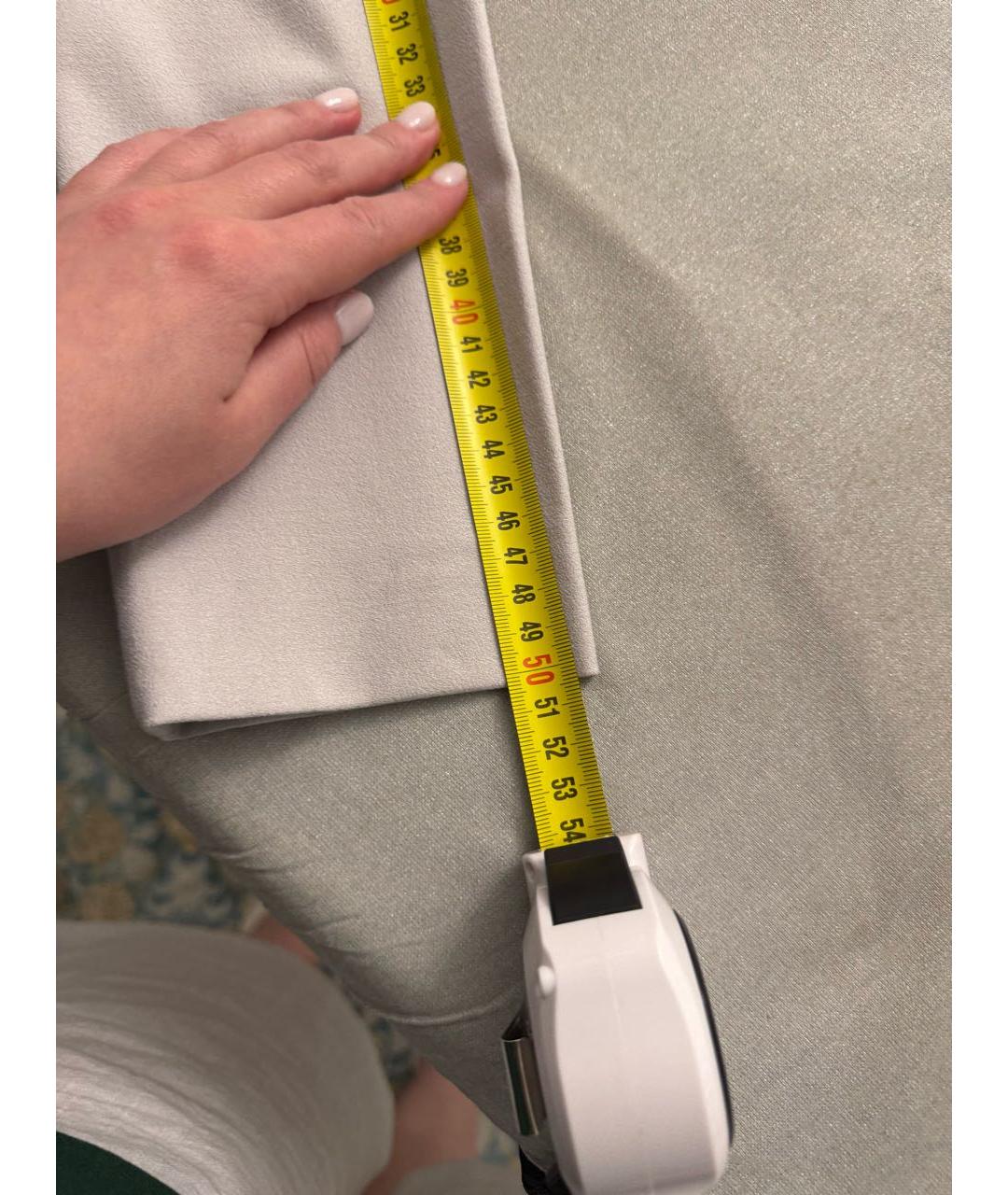 EMPORIO ARMANI Серое полиамидовое повседневное платье, фото 5