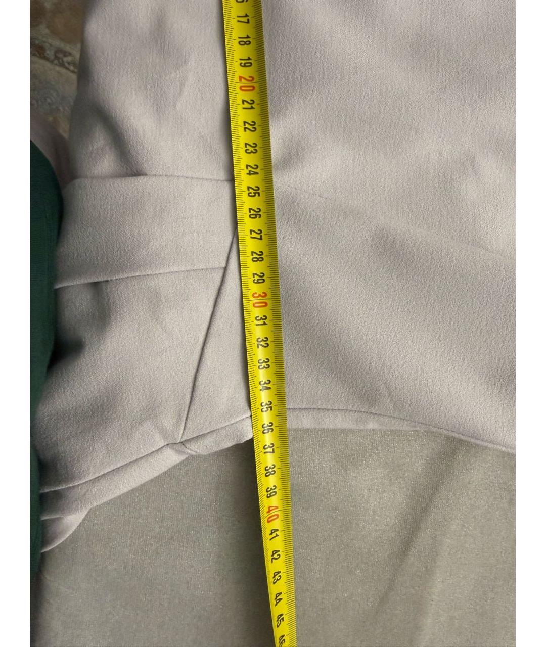 EMPORIO ARMANI Серое полиамидовое повседневное платье, фото 6