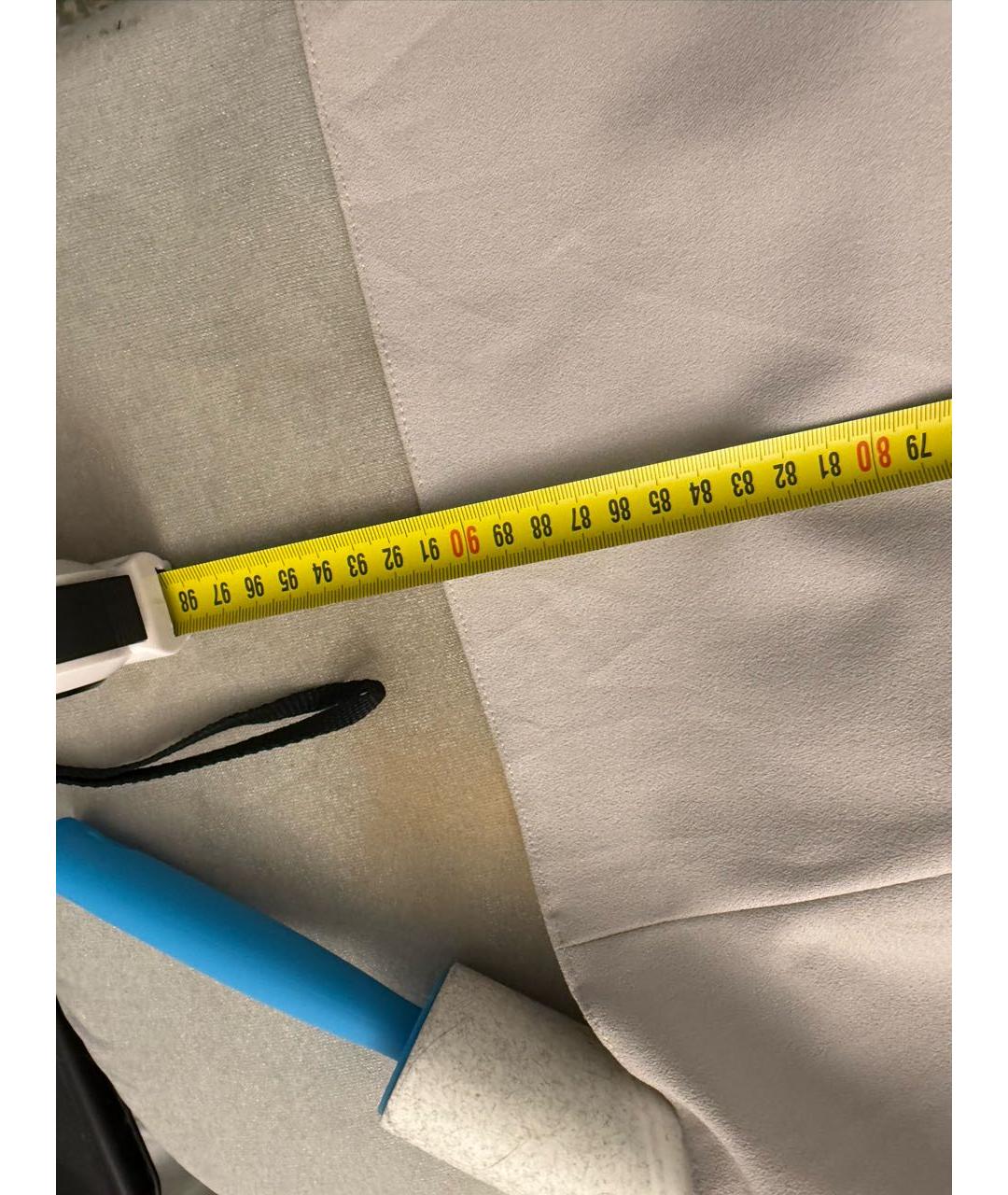 EMPORIO ARMANI Серое полиамидовое повседневное платье, фото 7