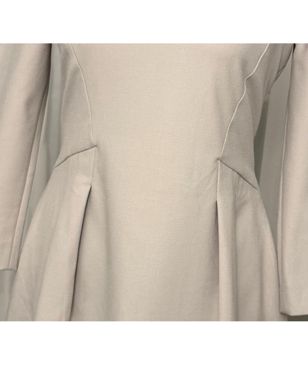 EMPORIO ARMANI Серое полиамидовое повседневное платье, фото 4