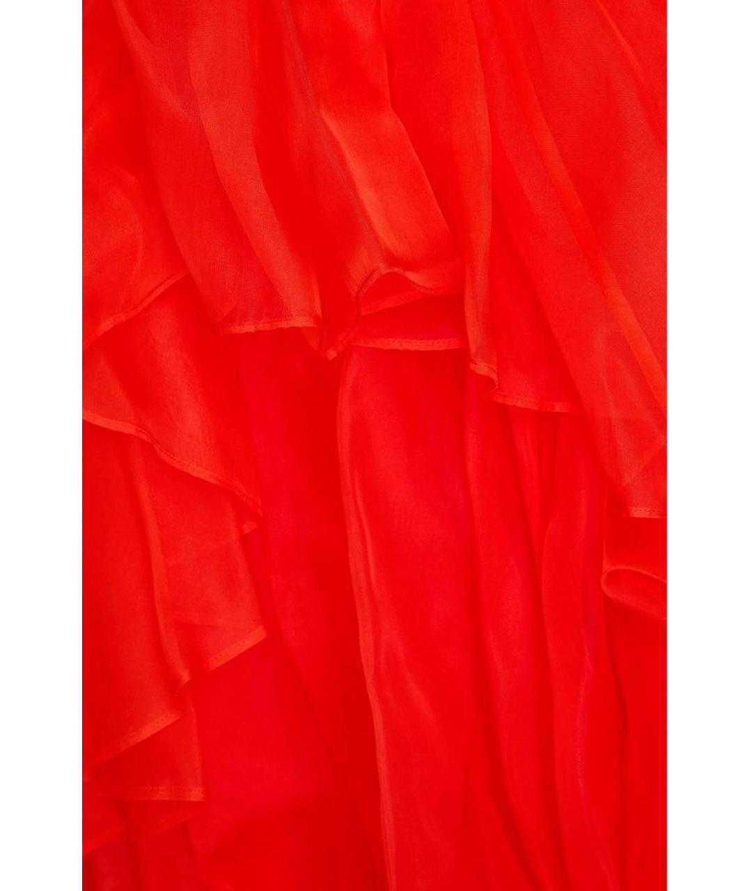 ZIMMERMANN Красное шелковое вечернее платье, фото 3