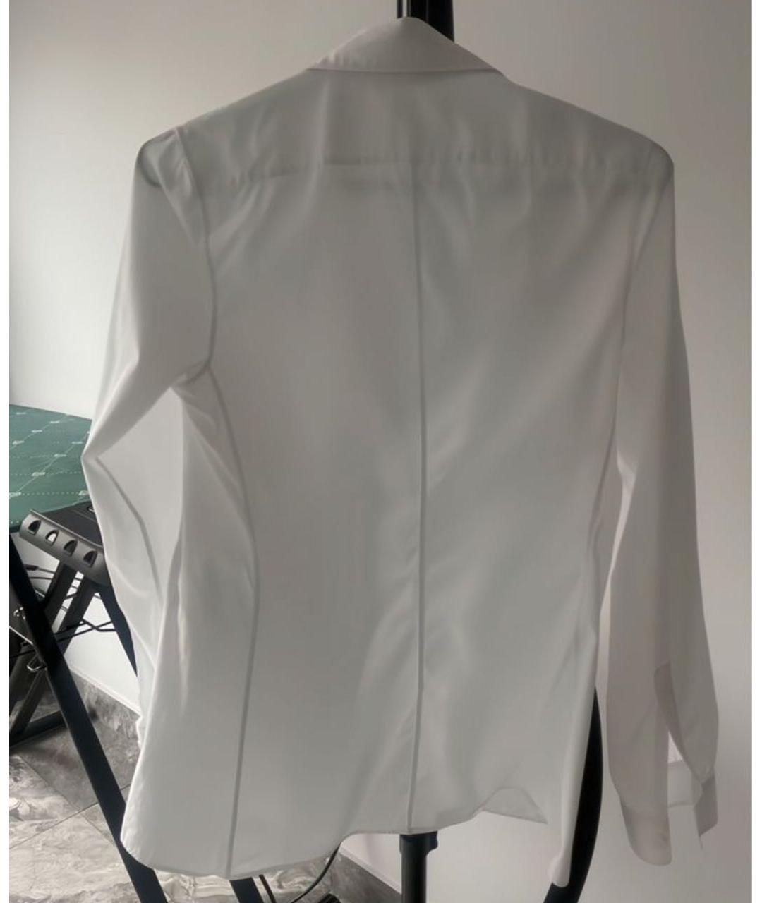 JIL SANDER Белая хлопковая рубашка, фото 2