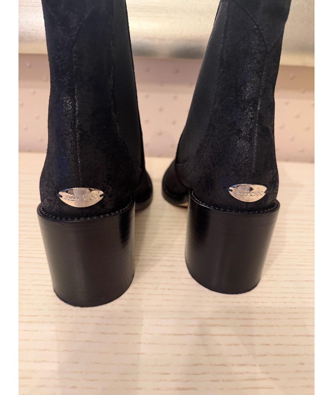 JIMMY CHOO Черные полусапоги, фото 3