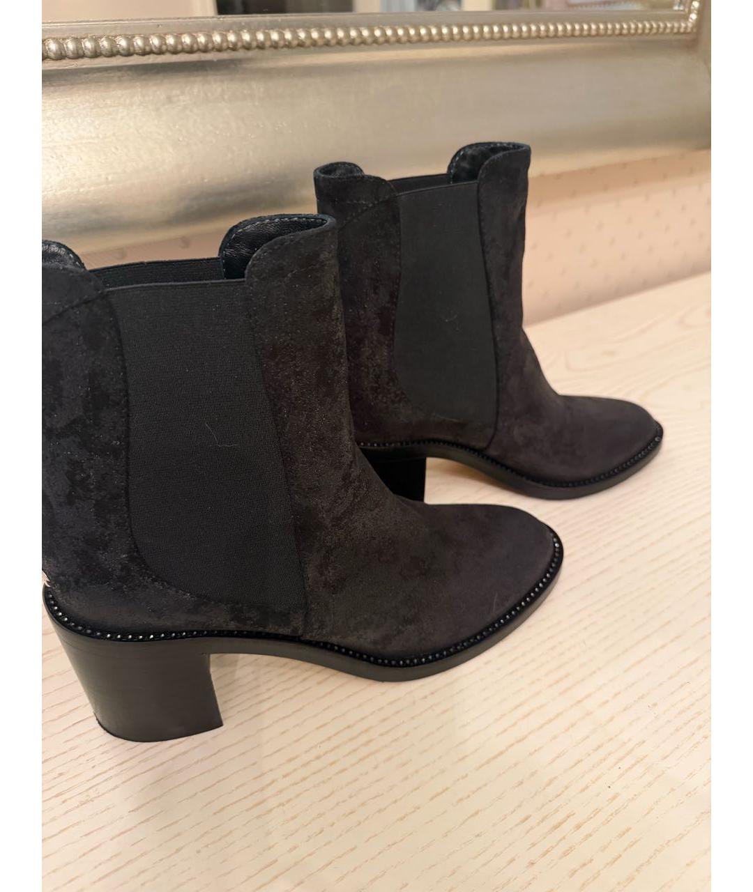 JIMMY CHOO Черные полусапоги, фото 6