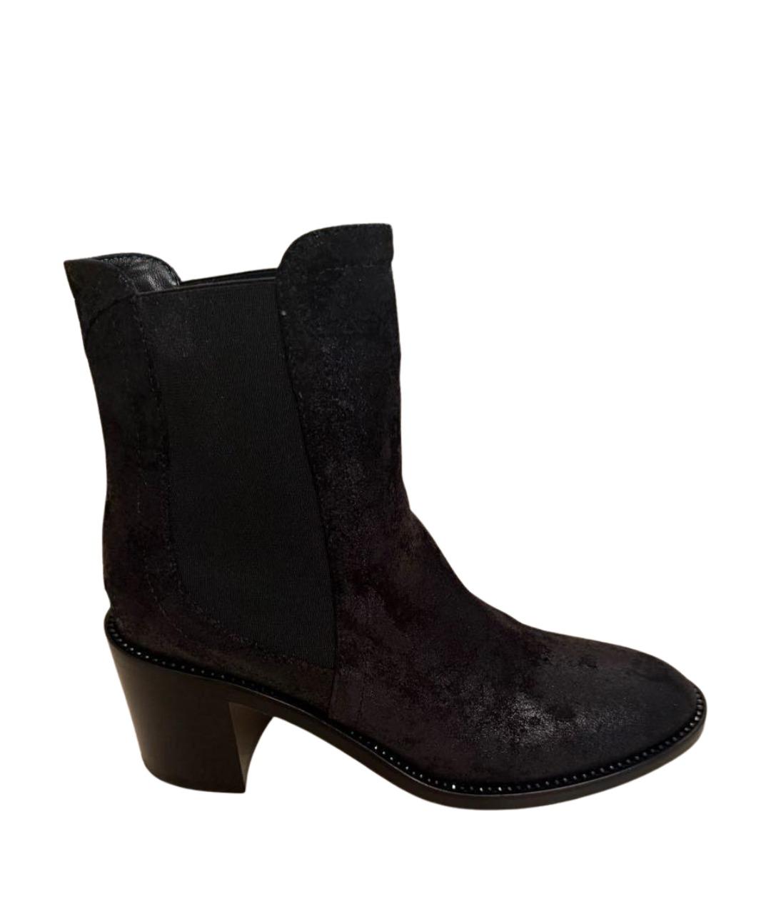 JIMMY CHOO Черные полусапоги, фото 1
