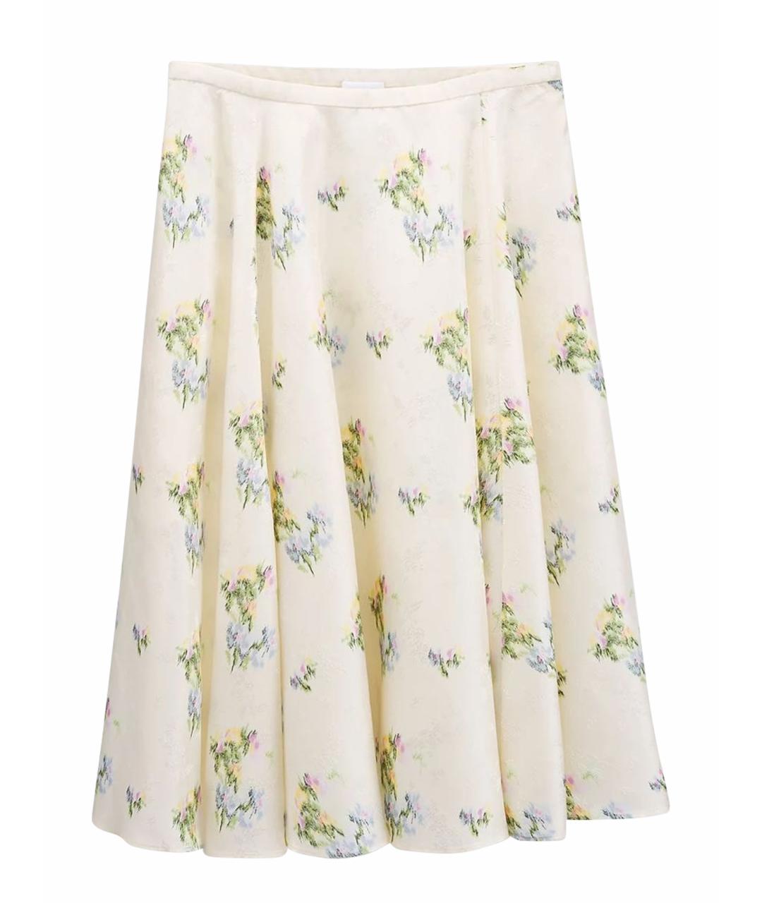 CHRISTIAN DIOR Желтая юбка миди, фото 1