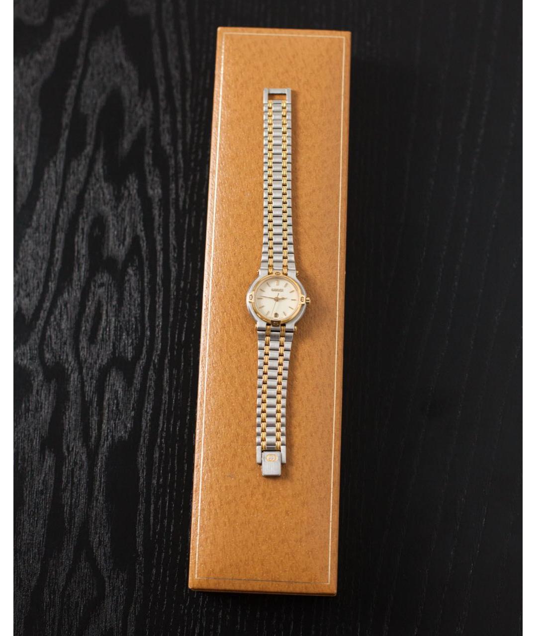 GUCCI Серебряные стальные часы, фото 9