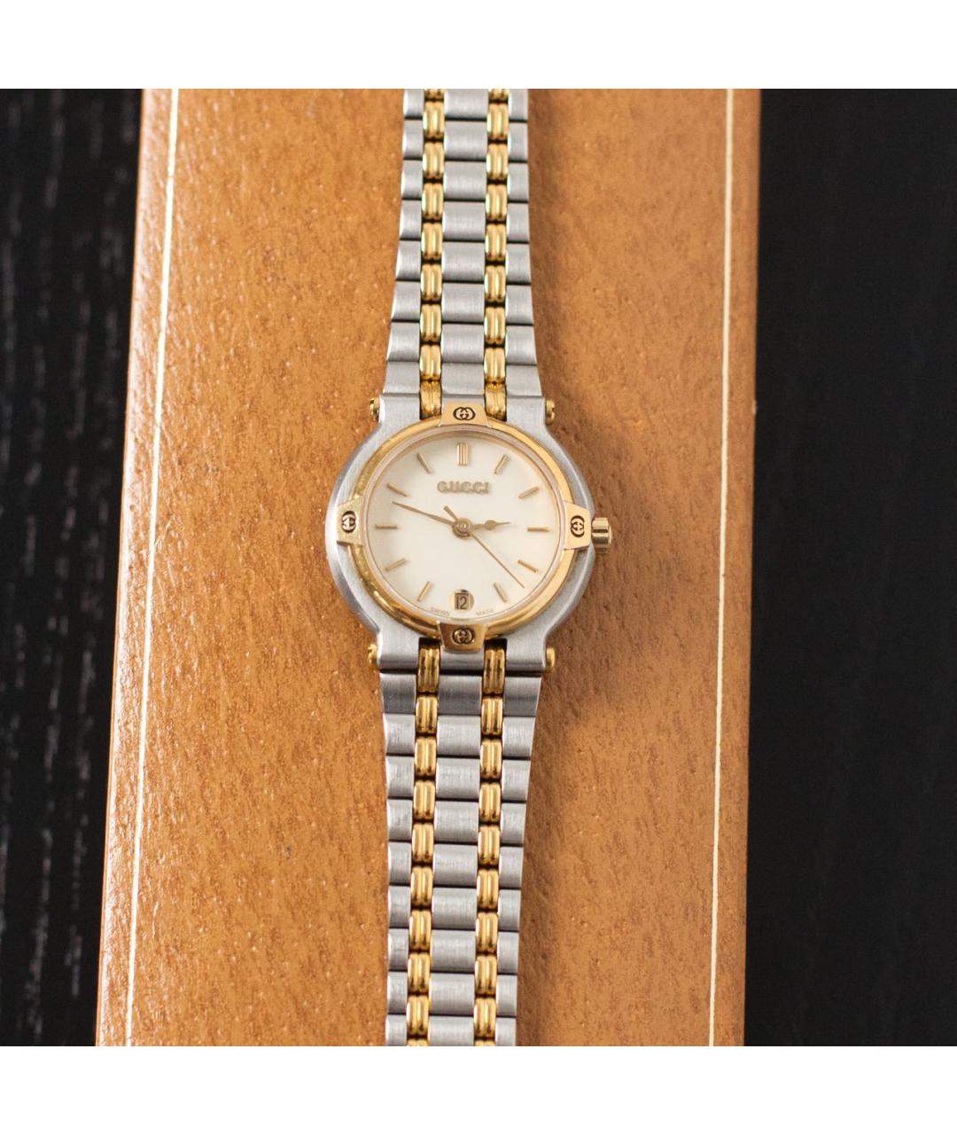 GUCCI Серебряные стальные часы, фото 8