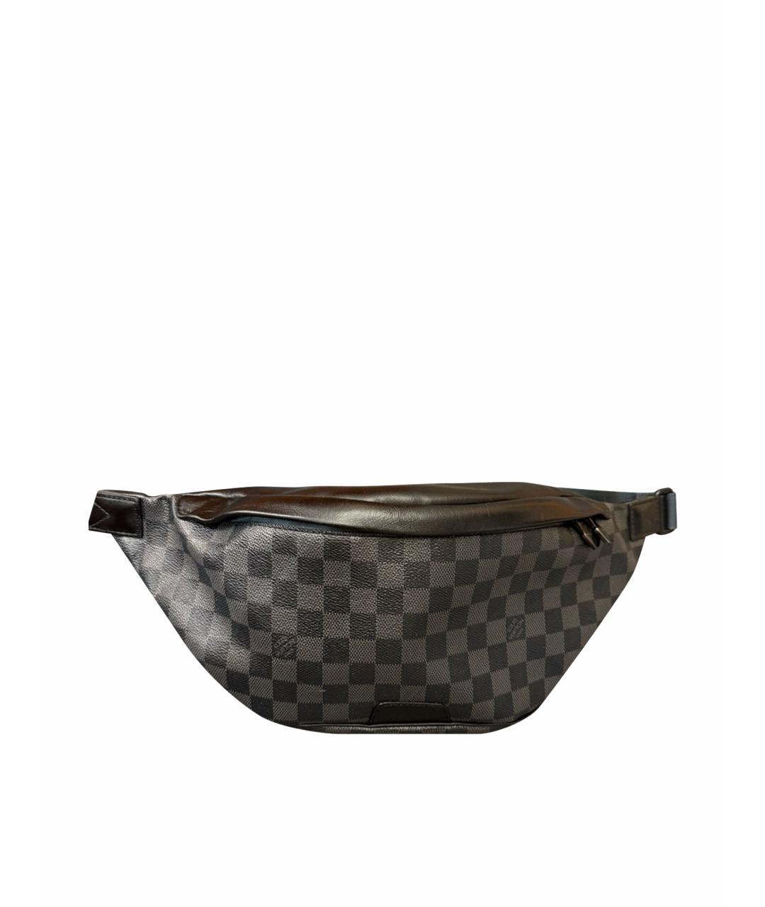 LOUIS VUITTON Серая поясная сумка, фото 1
