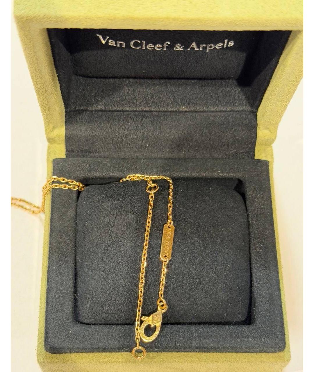 VAN CLEEF & ARPELS Черное колье из желтого золота, фото 4