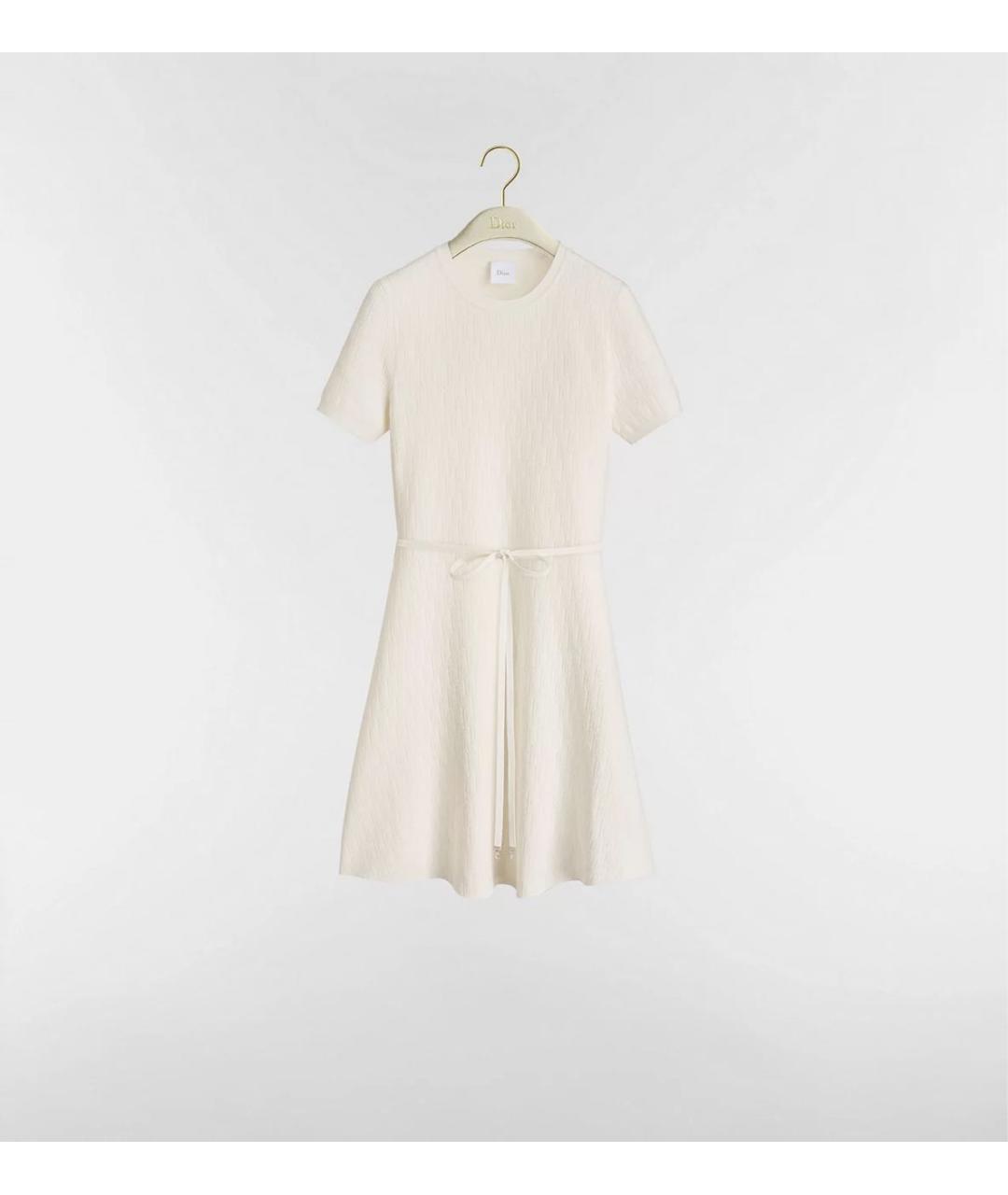 CHRISTIAN DIOR Бежевое коктейльное платье, фото 4