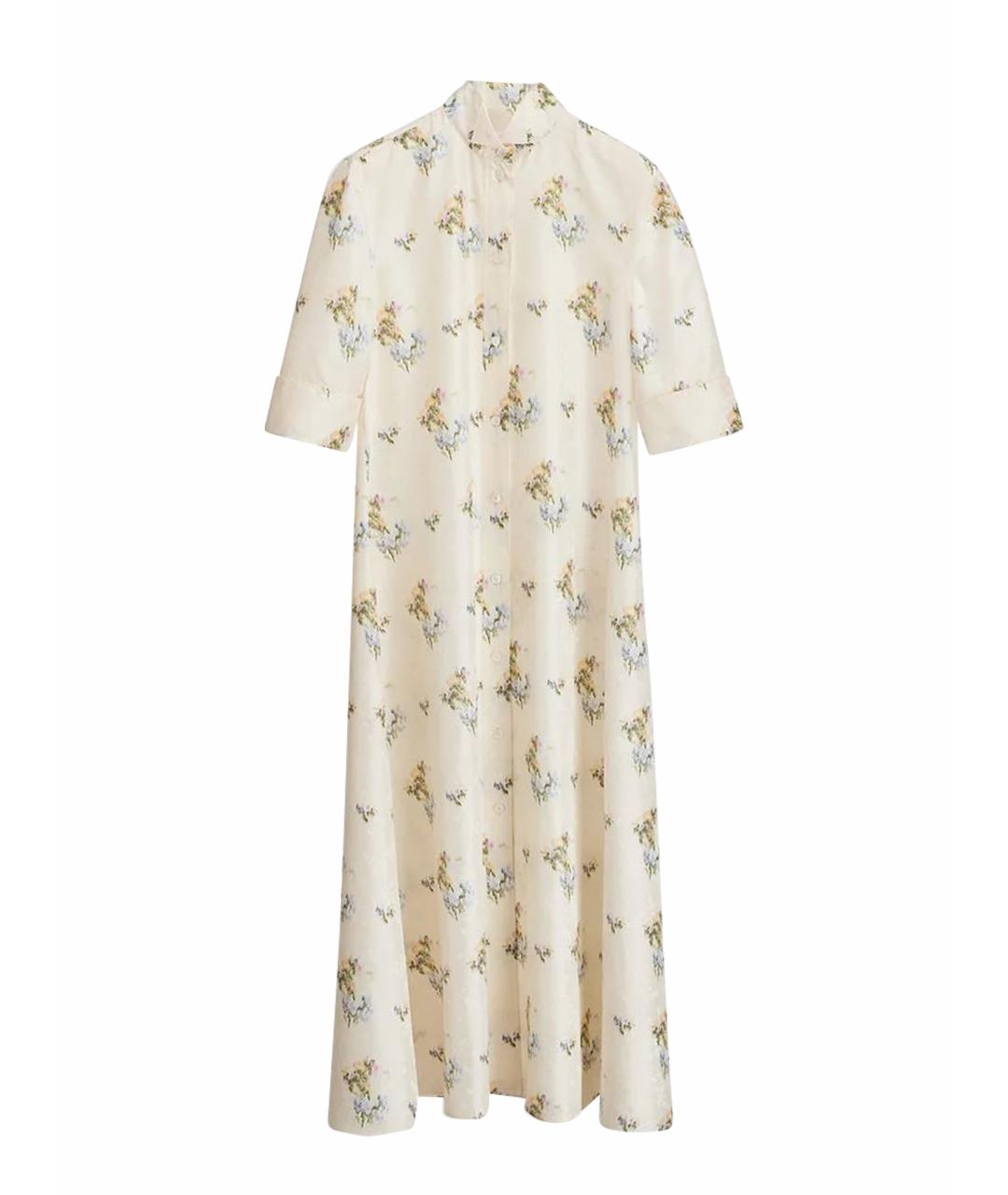 CHRISTIAN DIOR Желтое коктейльное платье, фото 1