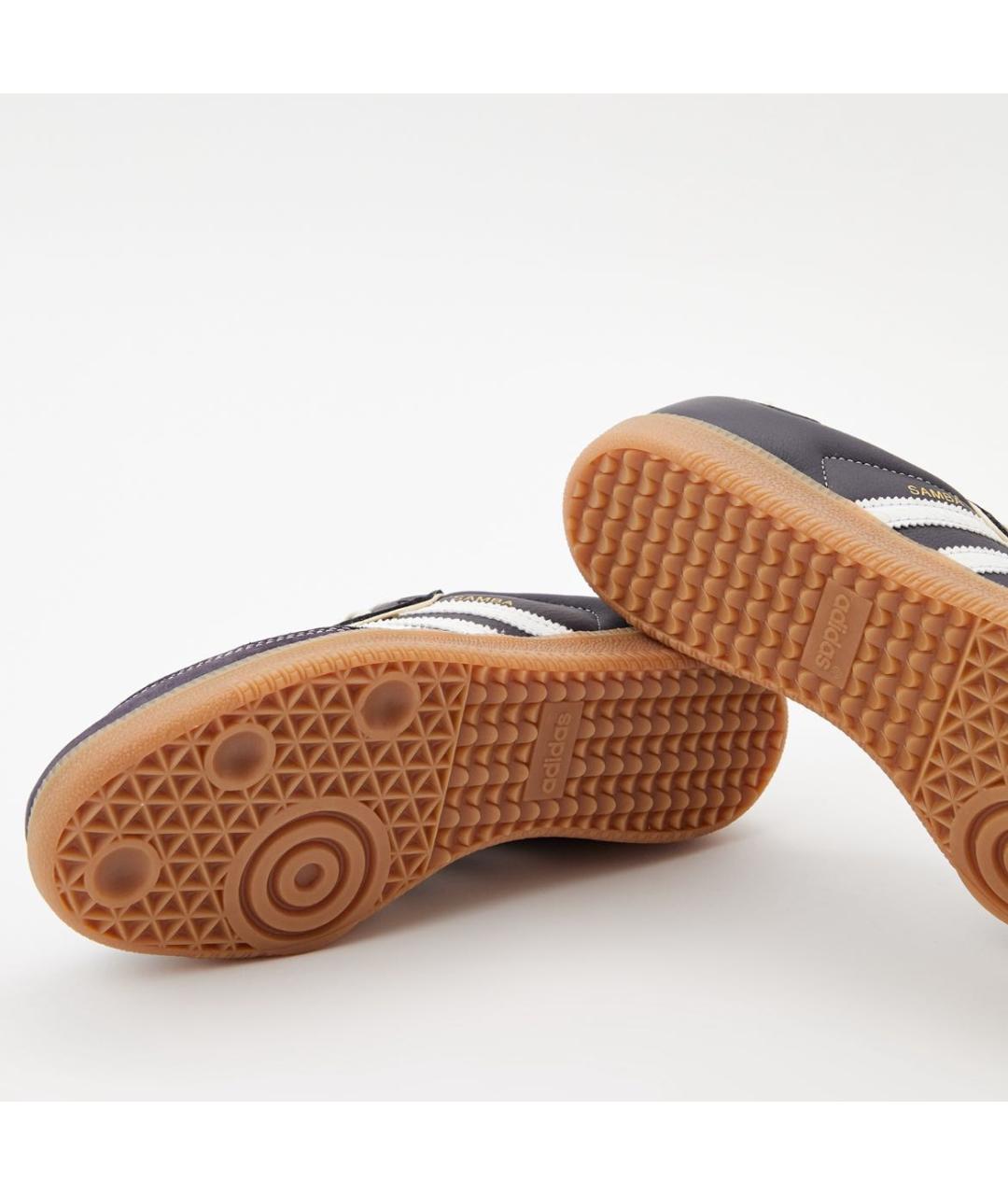 ADIDAS Черные кожаные кроссовки, фото 5