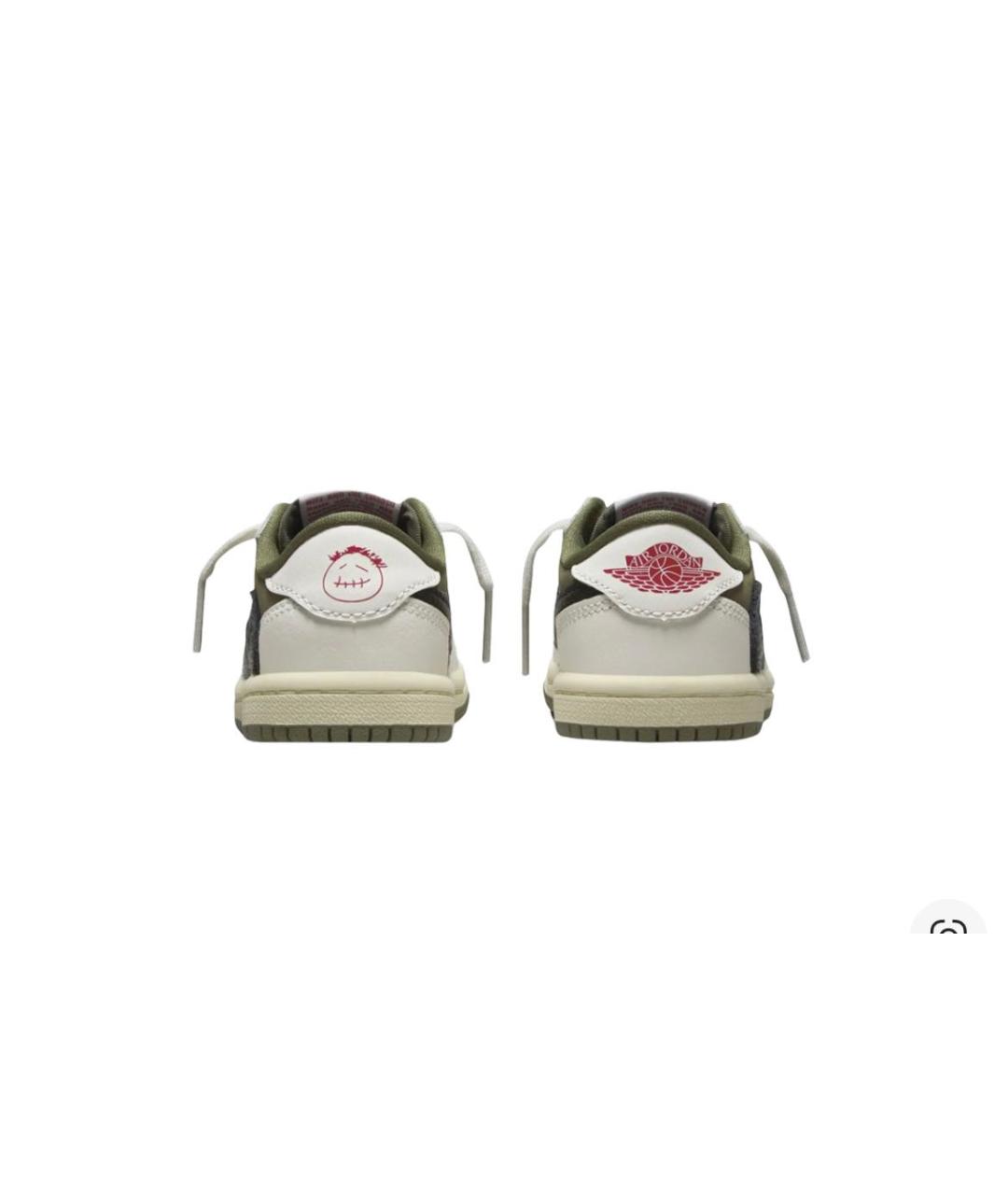 NIKE Хаки замшевые кеды, фото 4