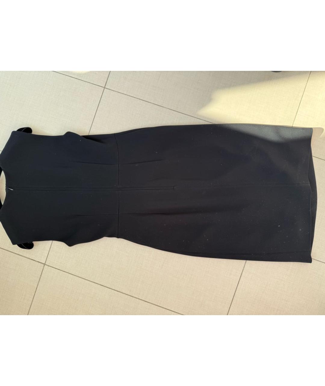 MAX MARA STUDIO Черное повседневное платье, фото 2