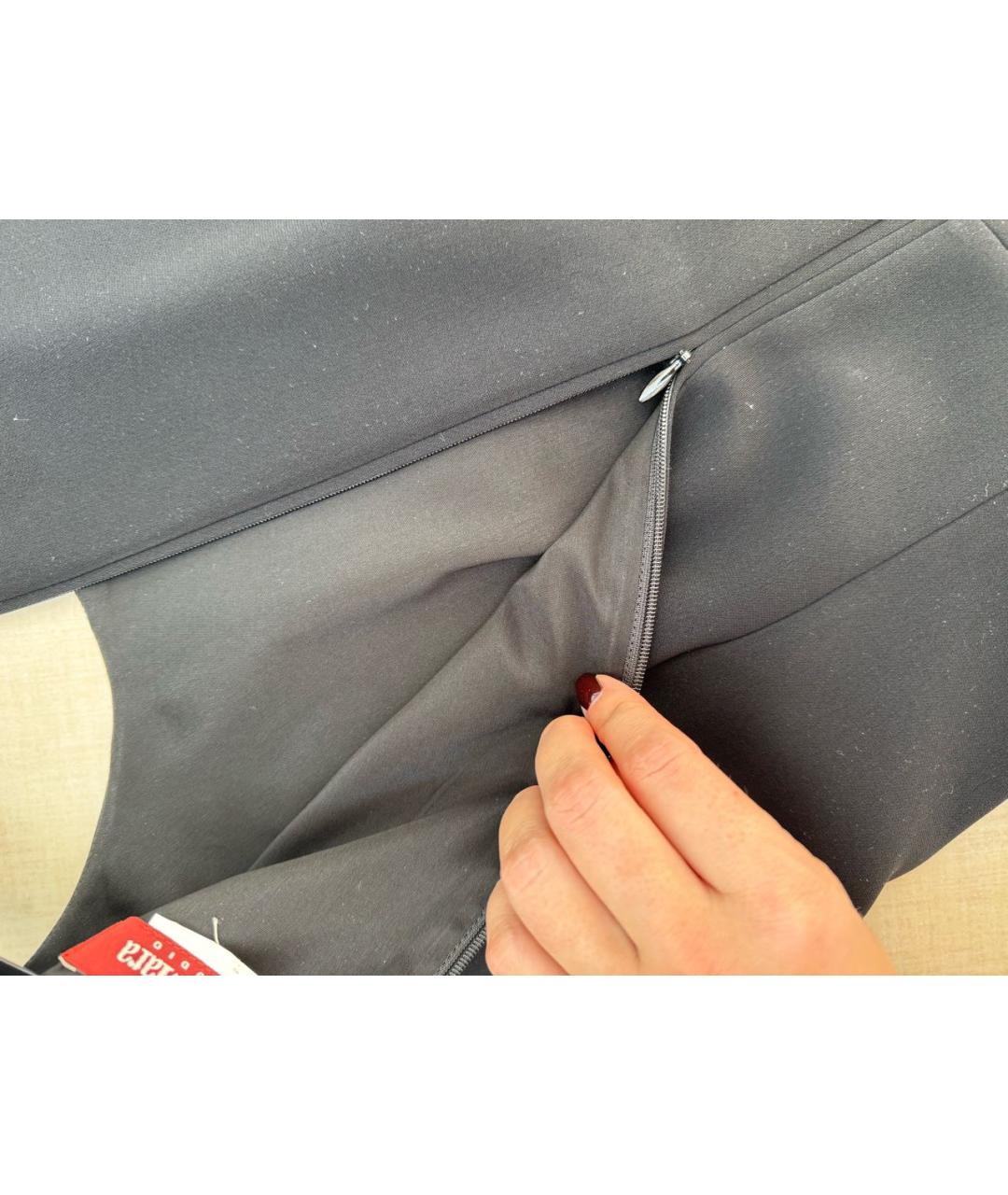 MAX MARA STUDIO Черное повседневное платье, фото 5