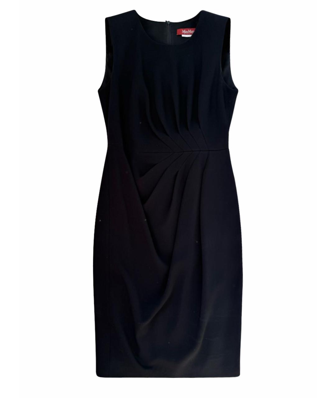 MAX MARA STUDIO Черное повседневное платье, фото 1