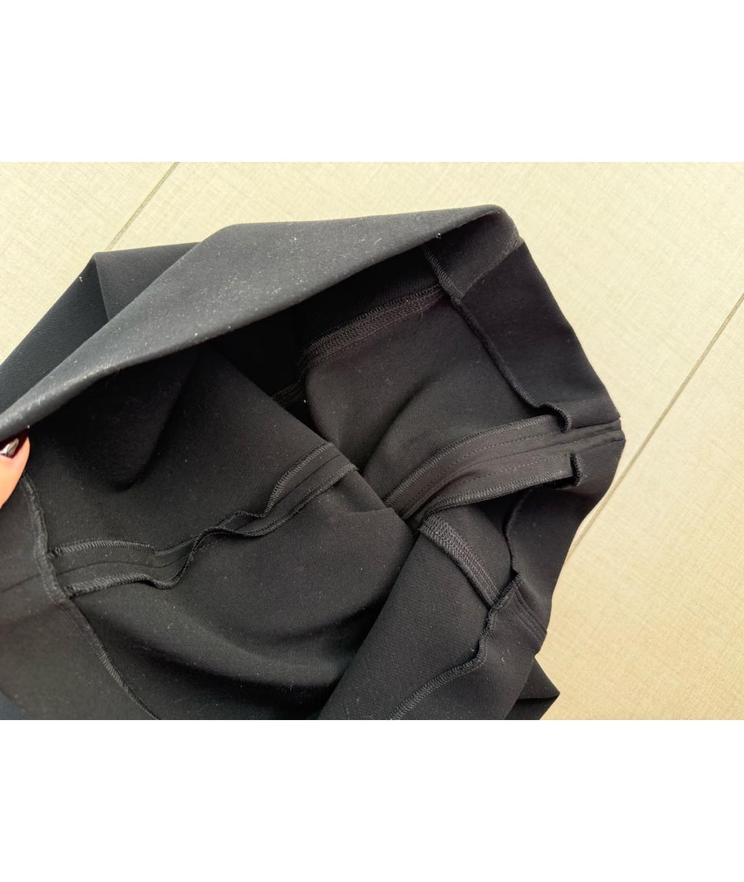 SPORTMAX Черное коктейльное платье, фото 5