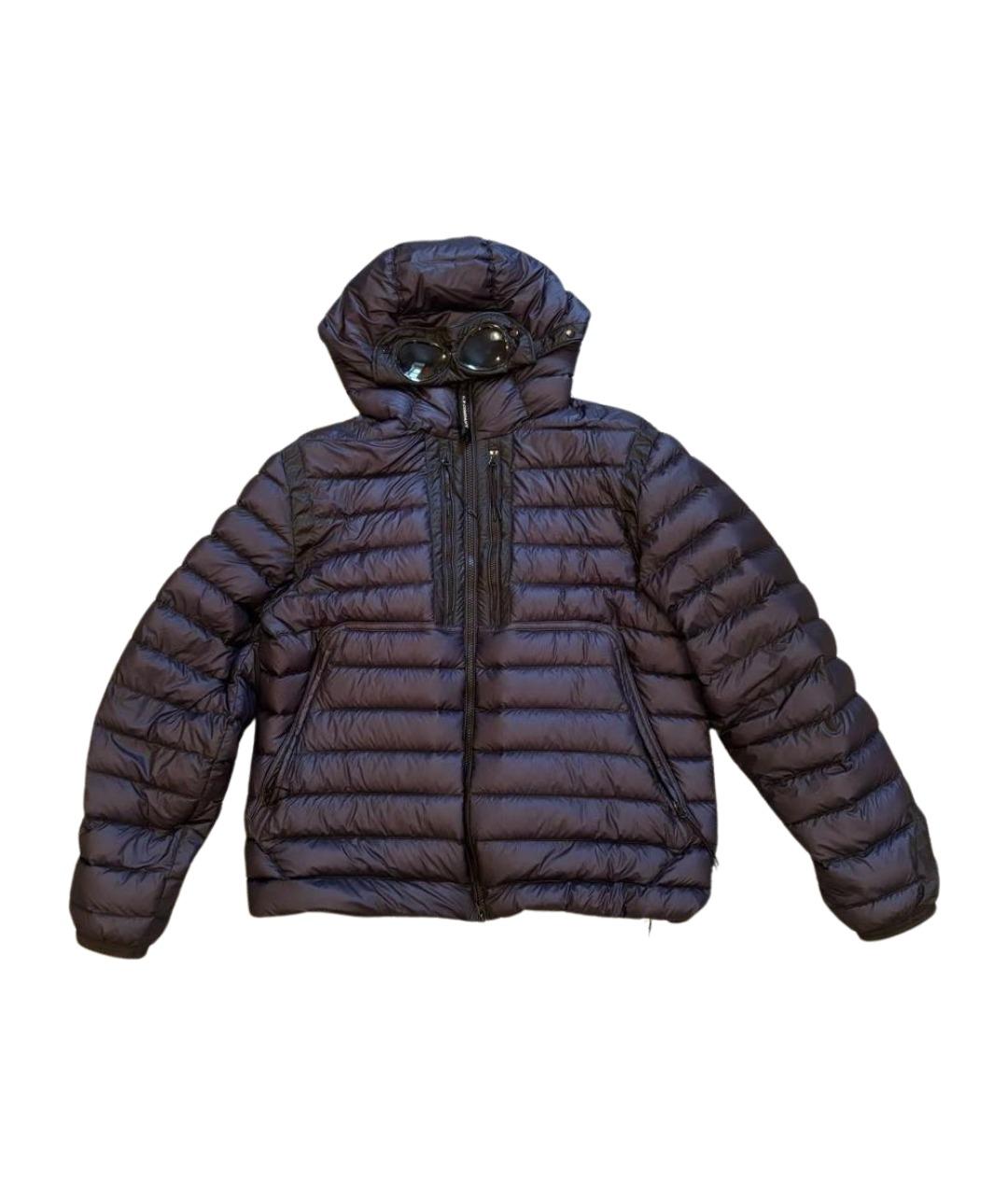 CP COMPANY Темно-синий полиамидовый пуховик, фото 1