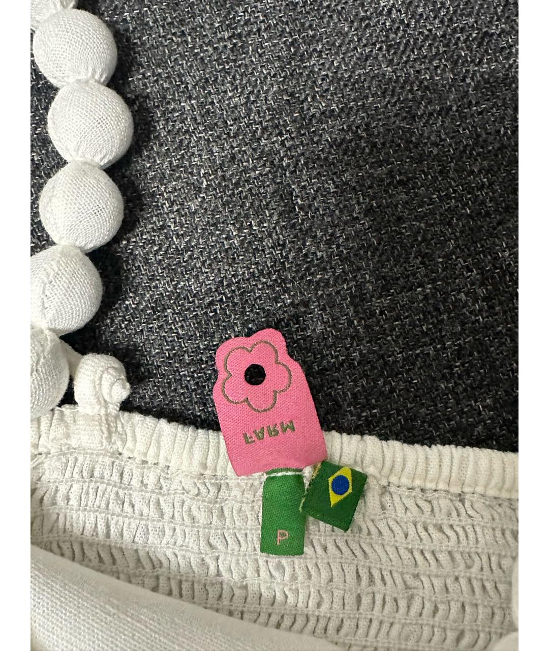 FARM RIO Белая майка, фото 4