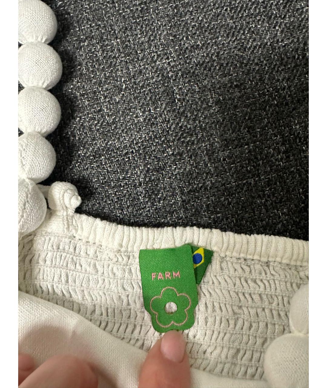 FARM RIO Белая майка, фото 6