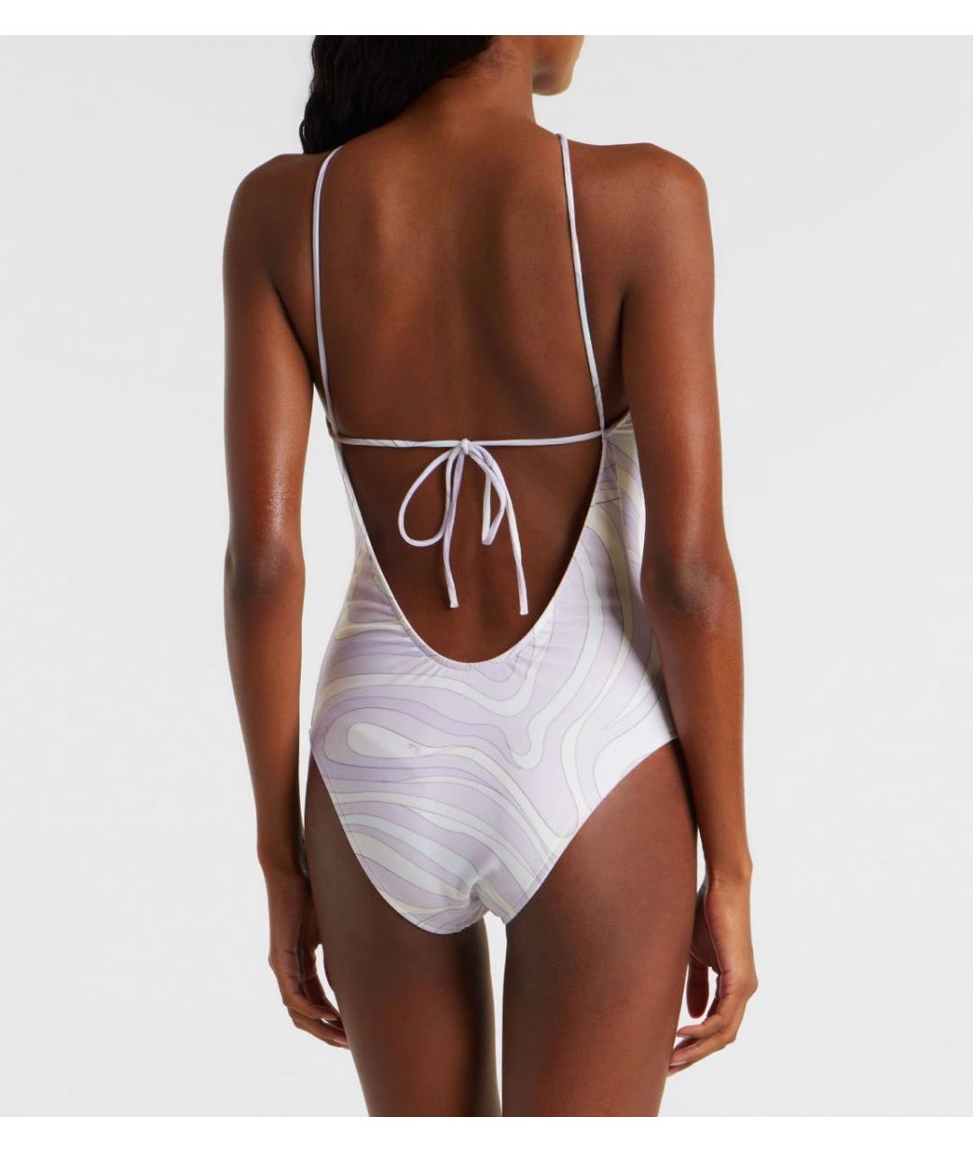 PUCCI Фиолетовый полиамидовый купальник, фото 3