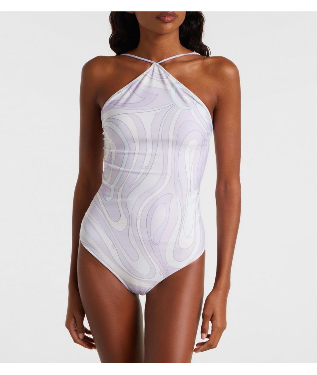 PUCCI Фиолетовый полиамидовый купальник, фото 2