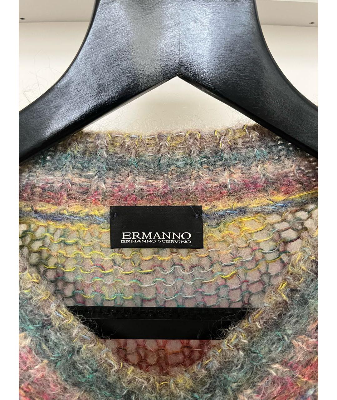 ERMANNO SCERVINO Мульти шерстяной джемпер / свитер, фото 3
