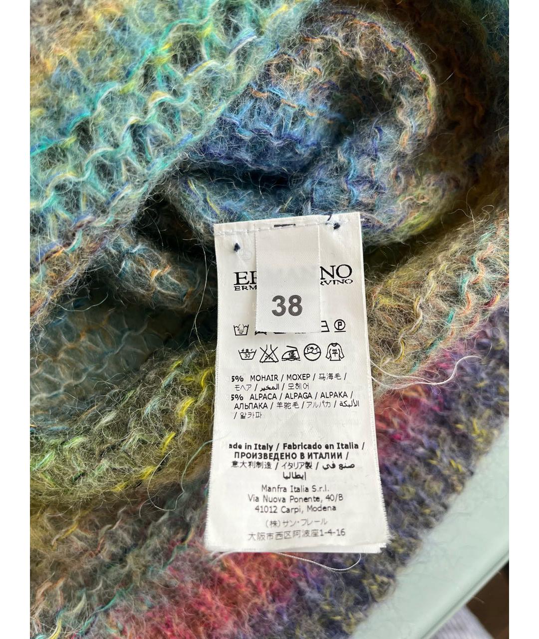 ERMANNO SCERVINO Мульти шерстяной джемпер / свитер, фото 7