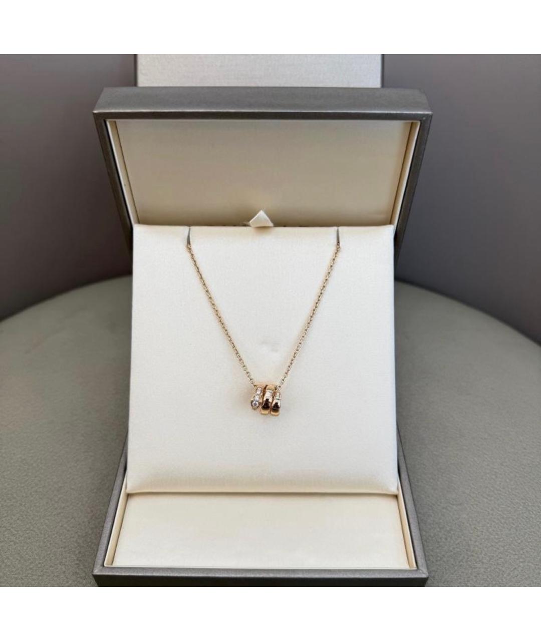 BVLGARI Золотое колье из розового золота, фото 4